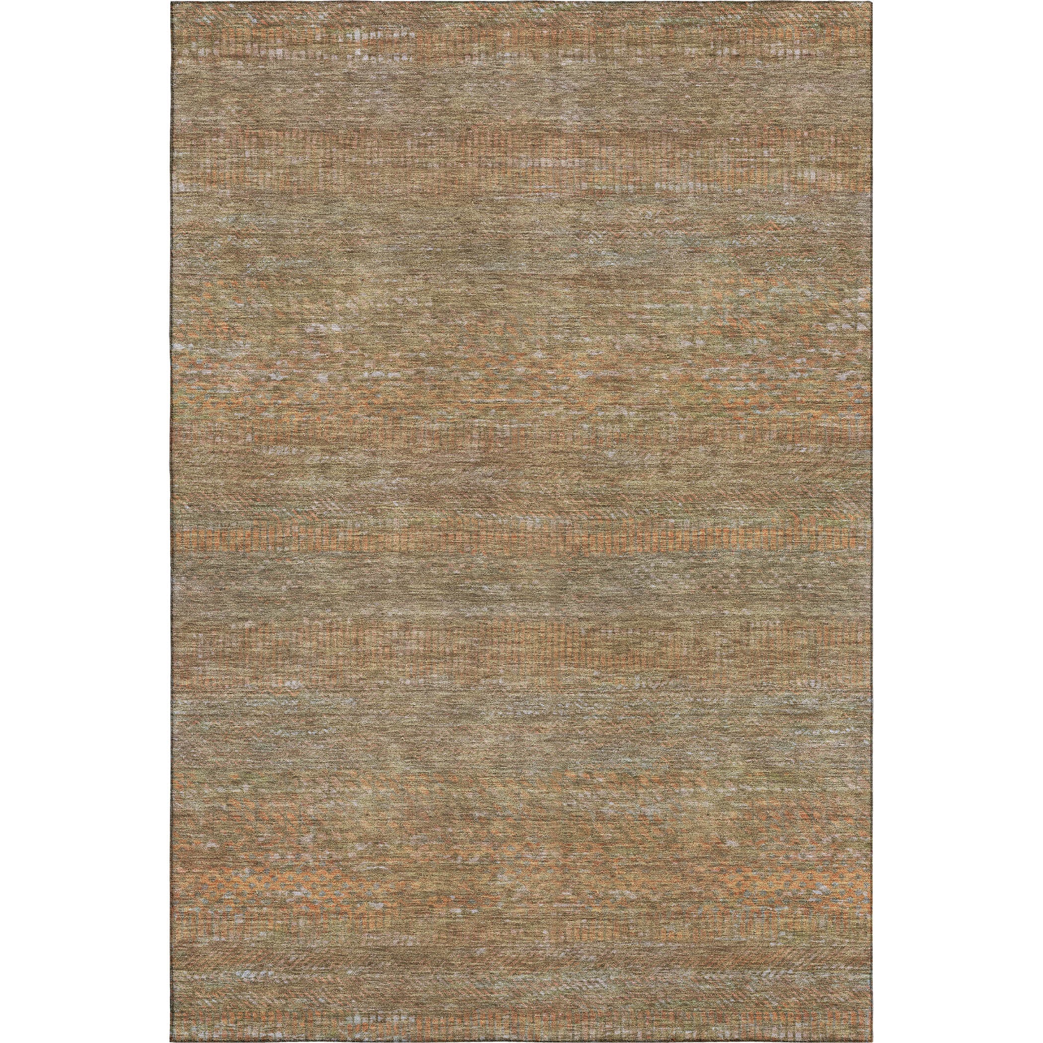 Nairobi Machine Washable Transitional Taupe Brown Rug 2'6" x 3'10" #shape_Rectangle