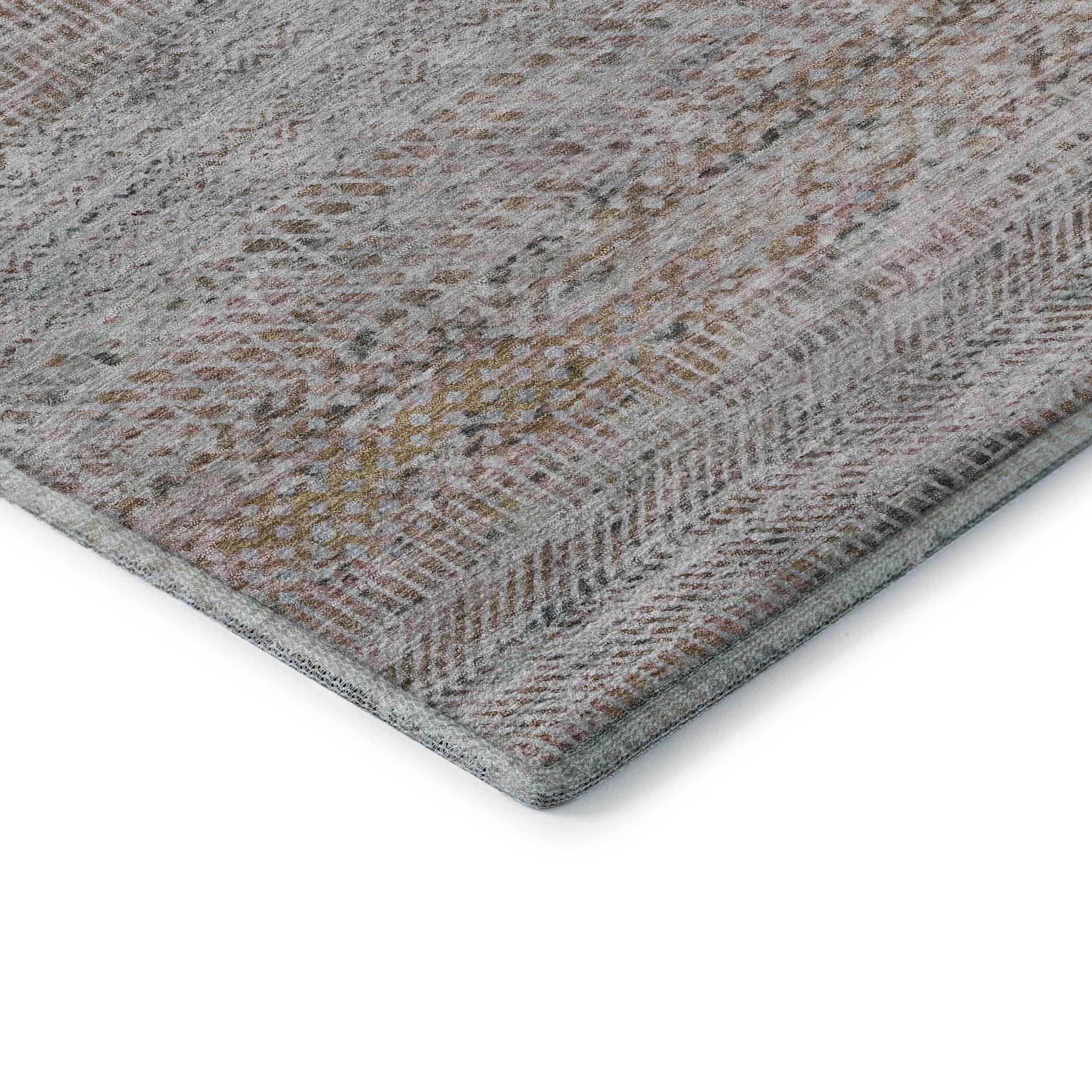 Kyoto Machine Washable Transitional Linen Ivory Rug 1'8" x 2'6" #shape_Rectangle