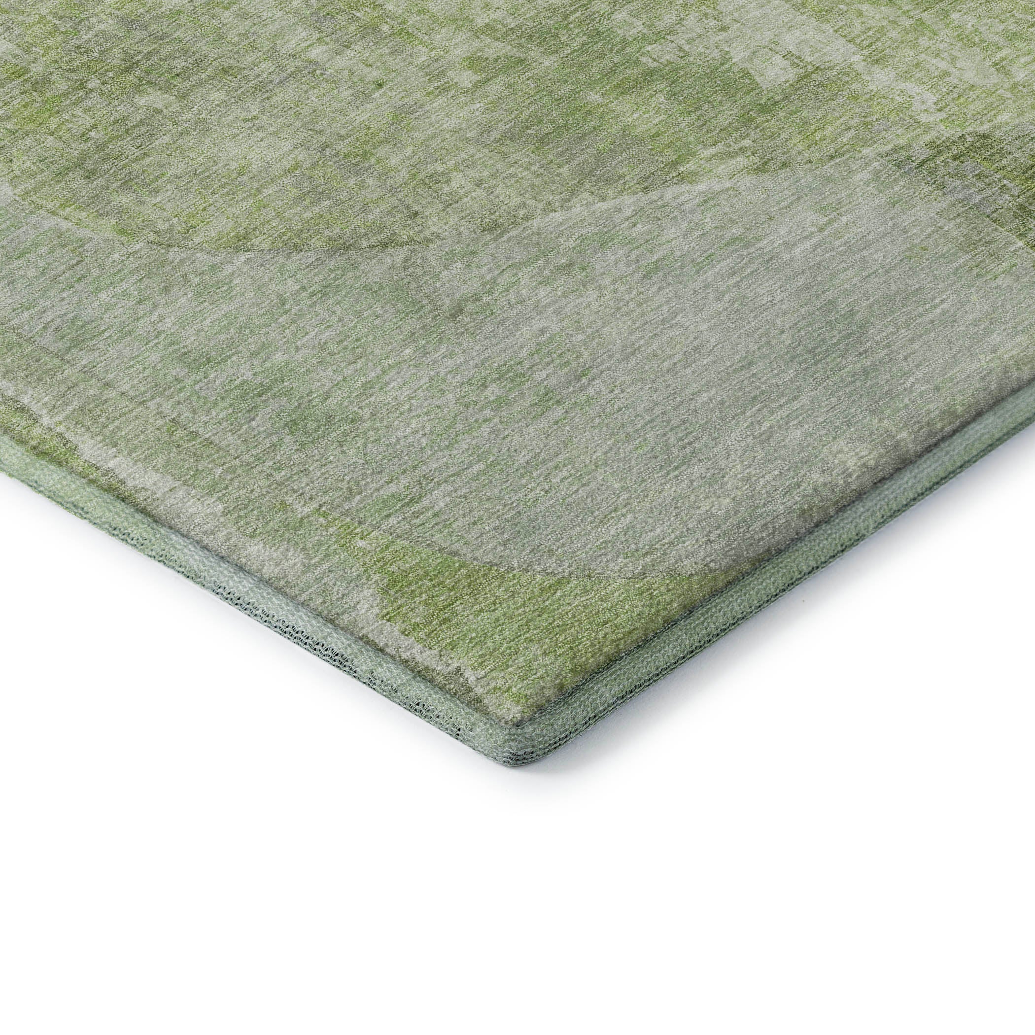 Jaipur Machine Washable Transitional Aloe Green Rug 1'8" x 2'6" #shape_Rectangle