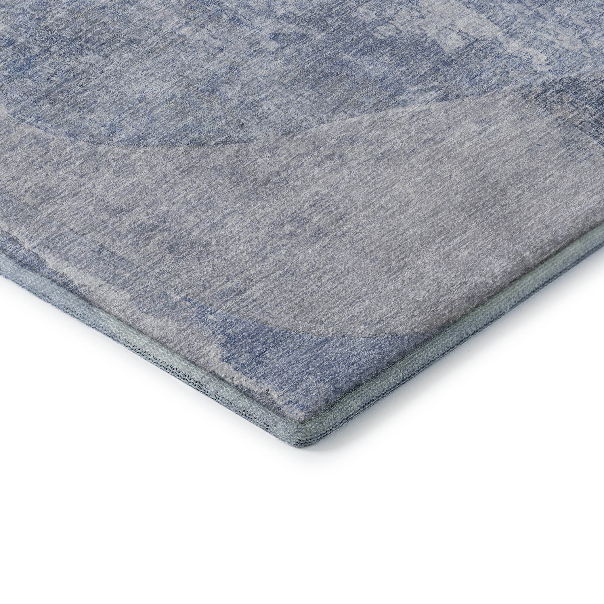 Jaipur Machine Washable Transitional Sky Blue Rug 1'8" x 2'6" #shape_Rectangle