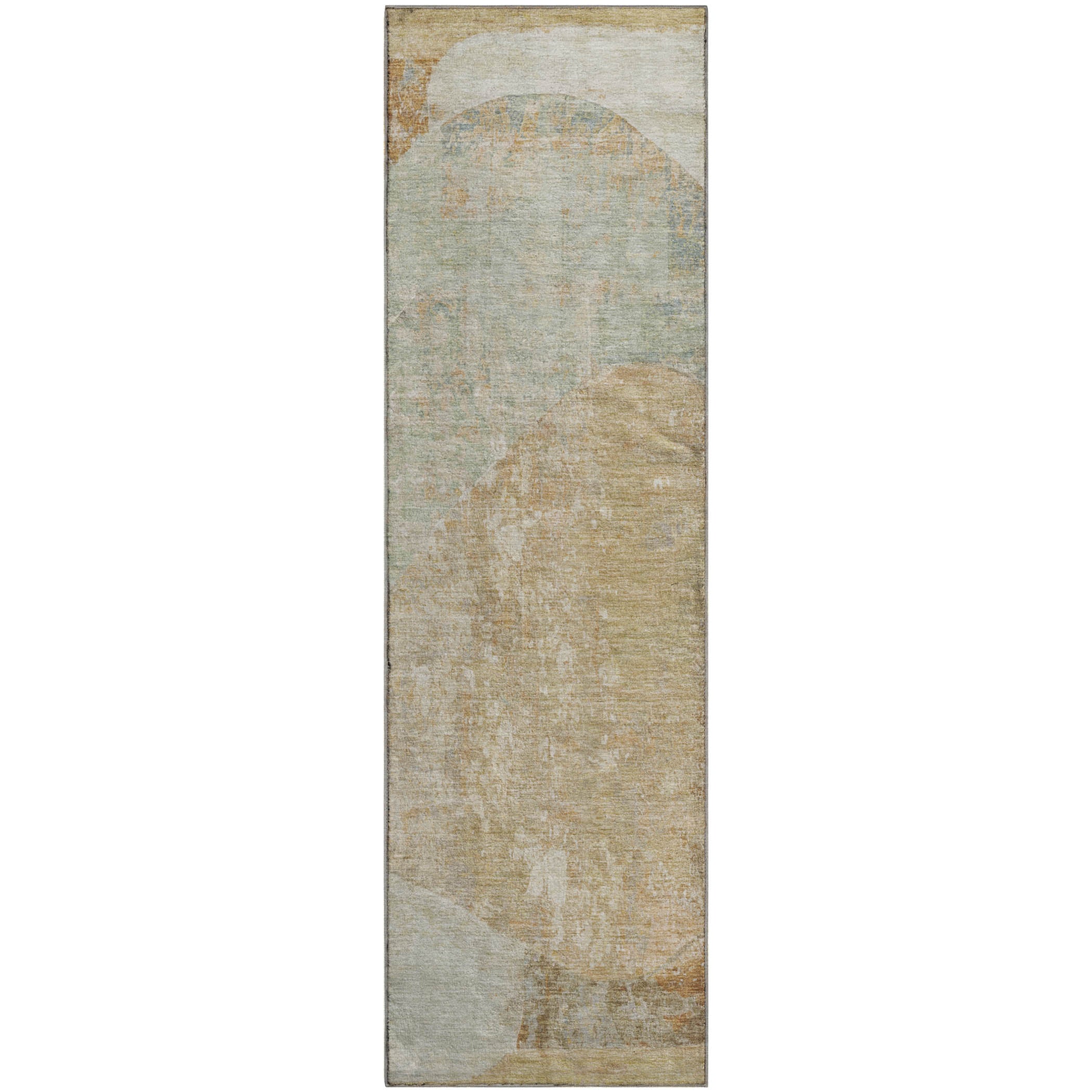 Jaipur Machine Washable Transitional Taupe Brown Rug 2'3" x 7'6" #shape_Runner