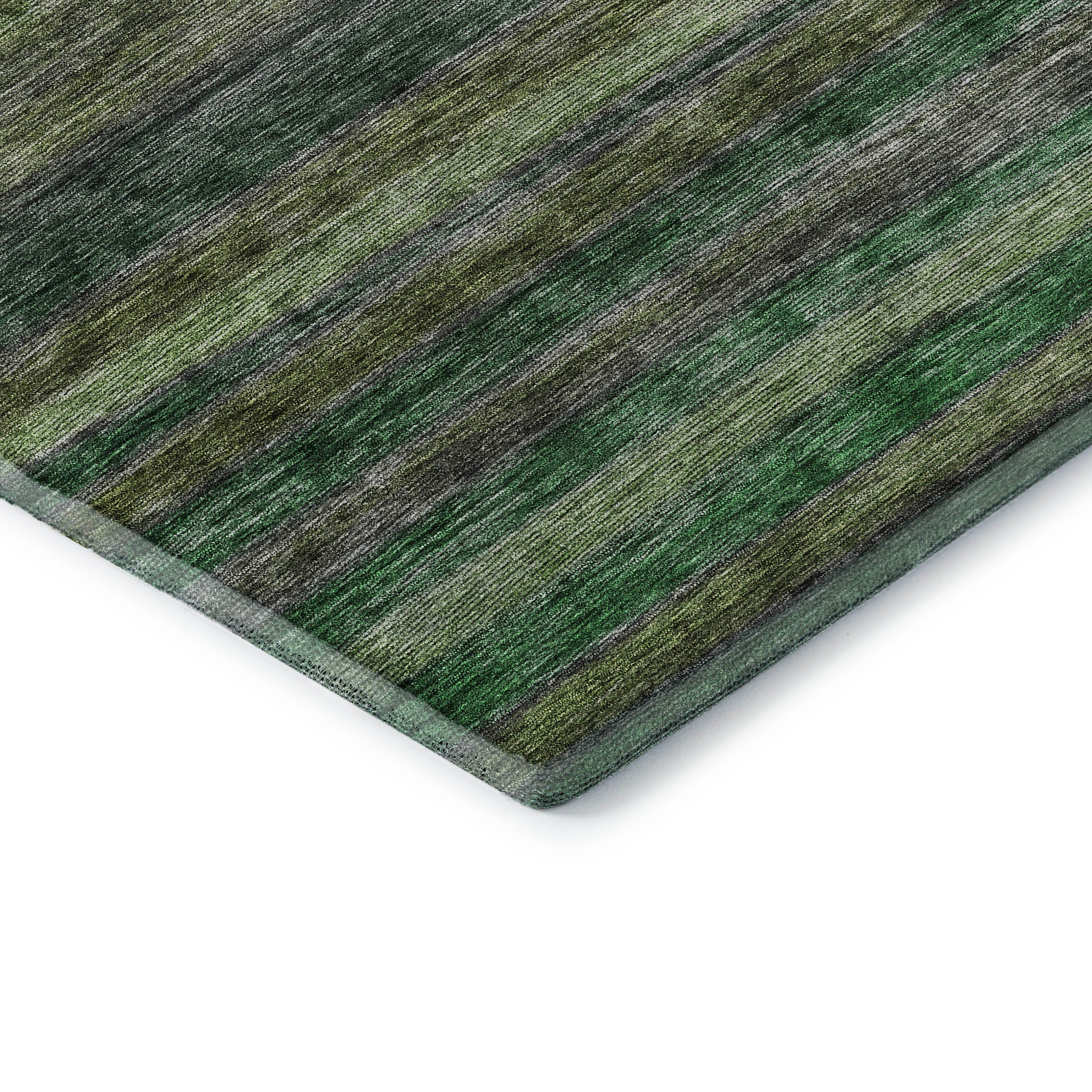 Athens Machine Washable Transitional Aloe Green Rug 1'8" x 2'6" #shape_Rectangle