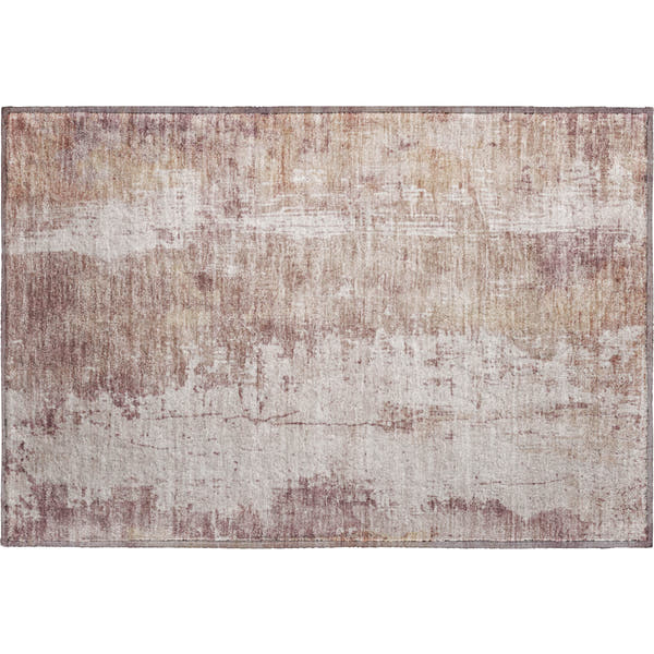 Bogota Machine Washable Transitional Blush Pink Rug 1'8" x 2'6"