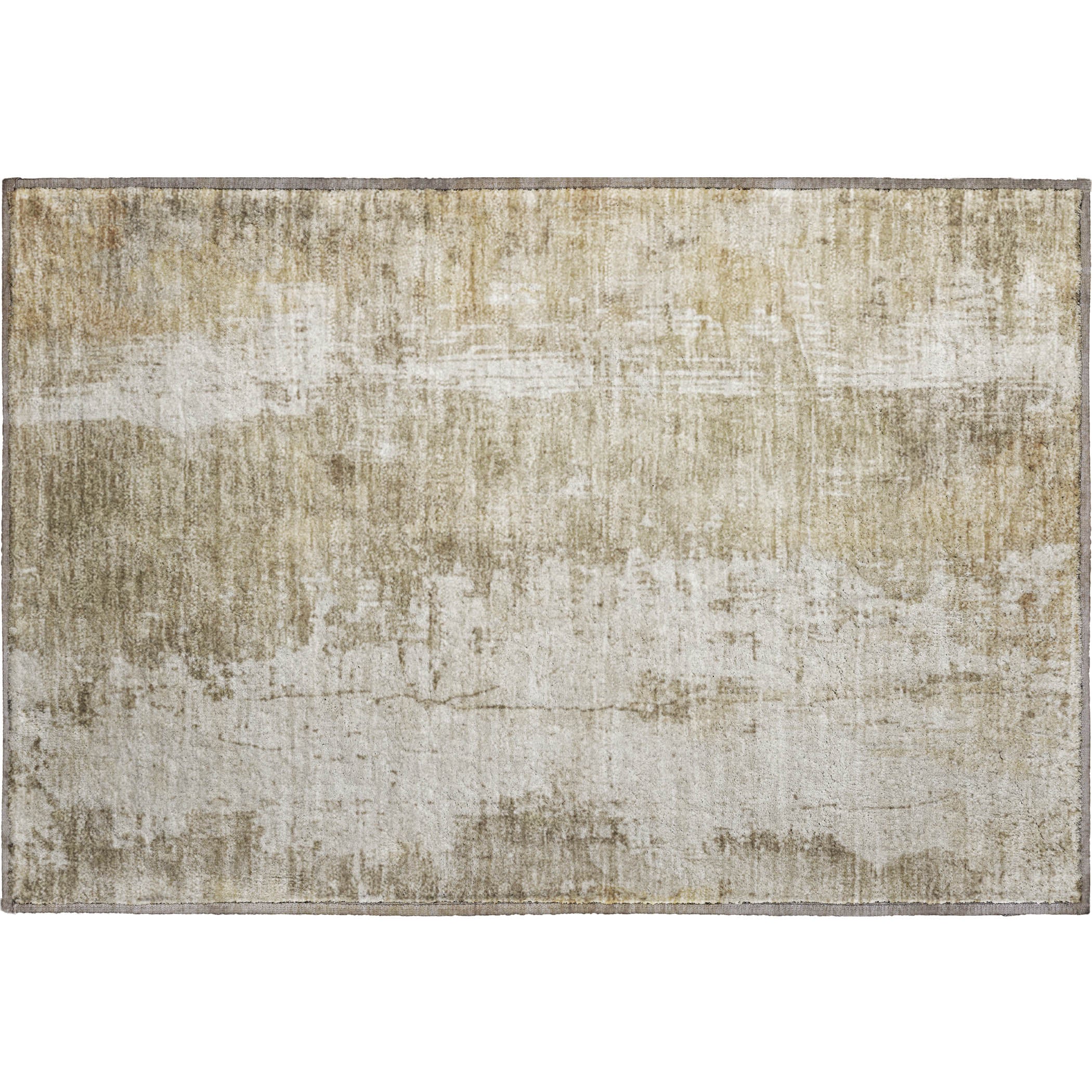 Bogota Machine Washable Transitional Taupe Brown Rug 1'8" x 2'6" #shape_Rectangle