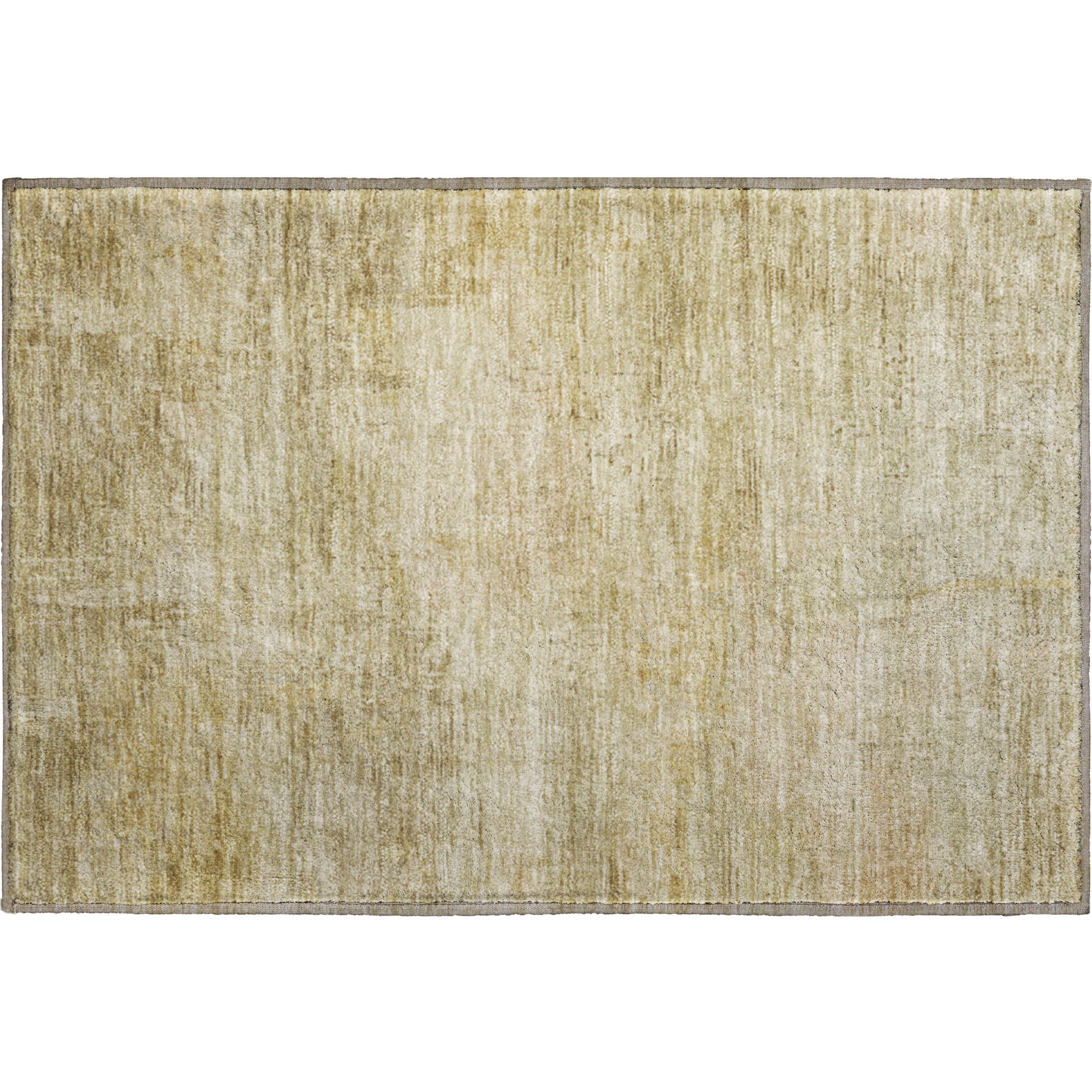 Seoul Machine Washable Transitional Beige Brown Rug 1'8" x 2'6" #shape_Rectangle