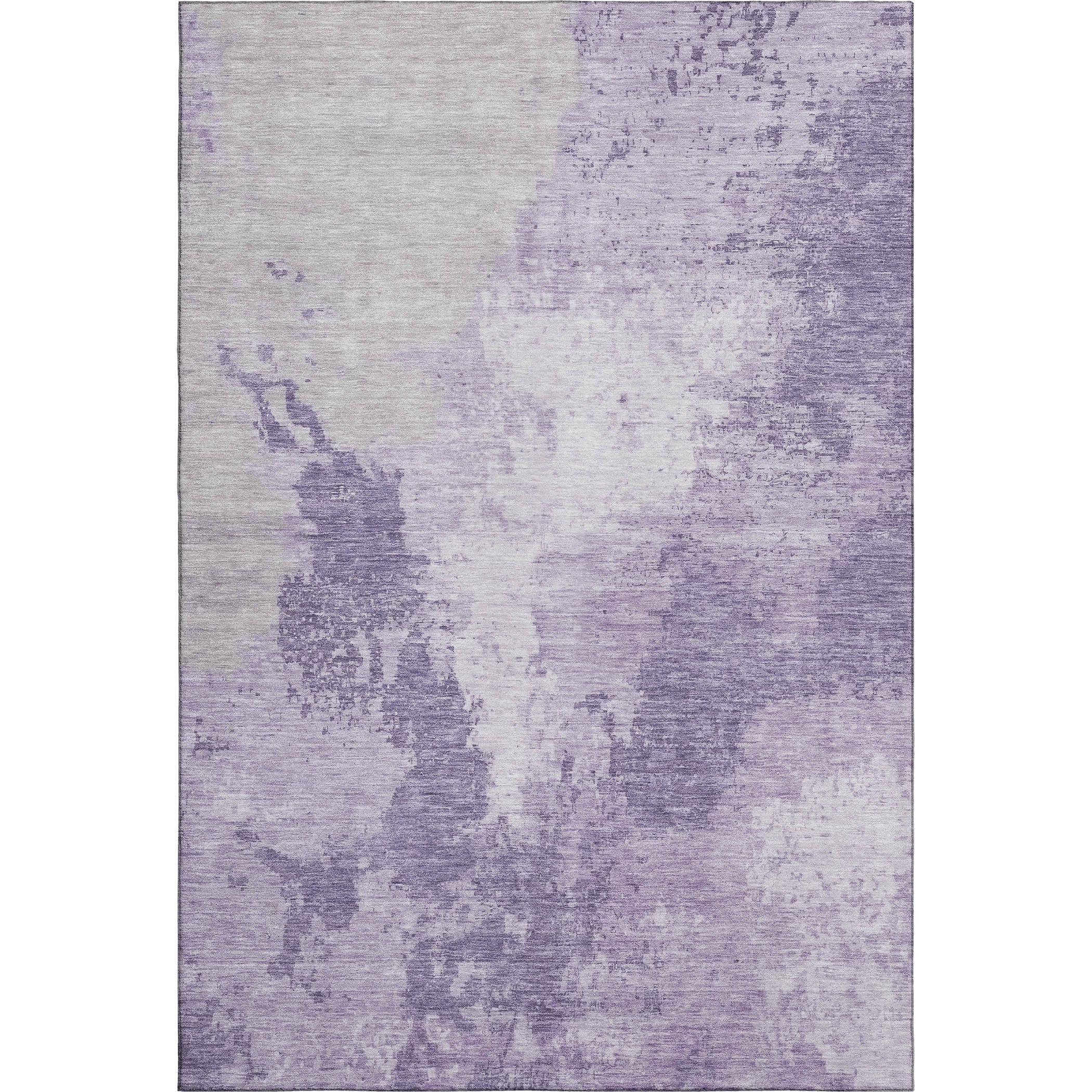 Montevideo Machine Washable Transitional Plum Purple Rug 2'6" x 3'10" #shape_Rectangle