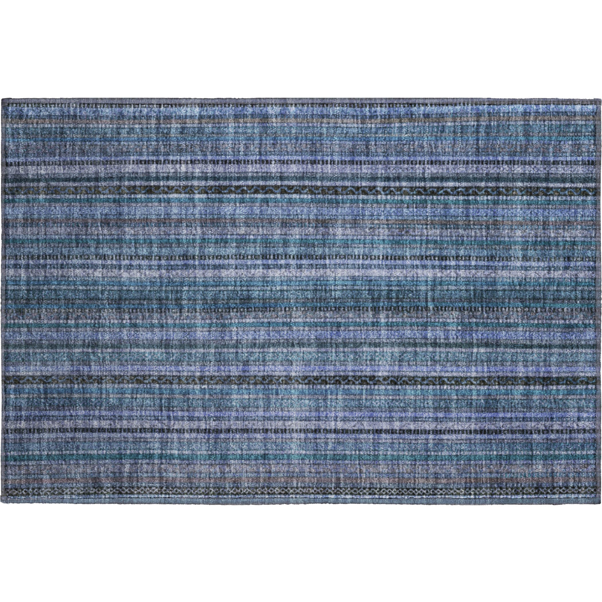 Jaipur Machine Washable Transitional Blue Rug 1'8" x 2'6" #shape_Rectangle