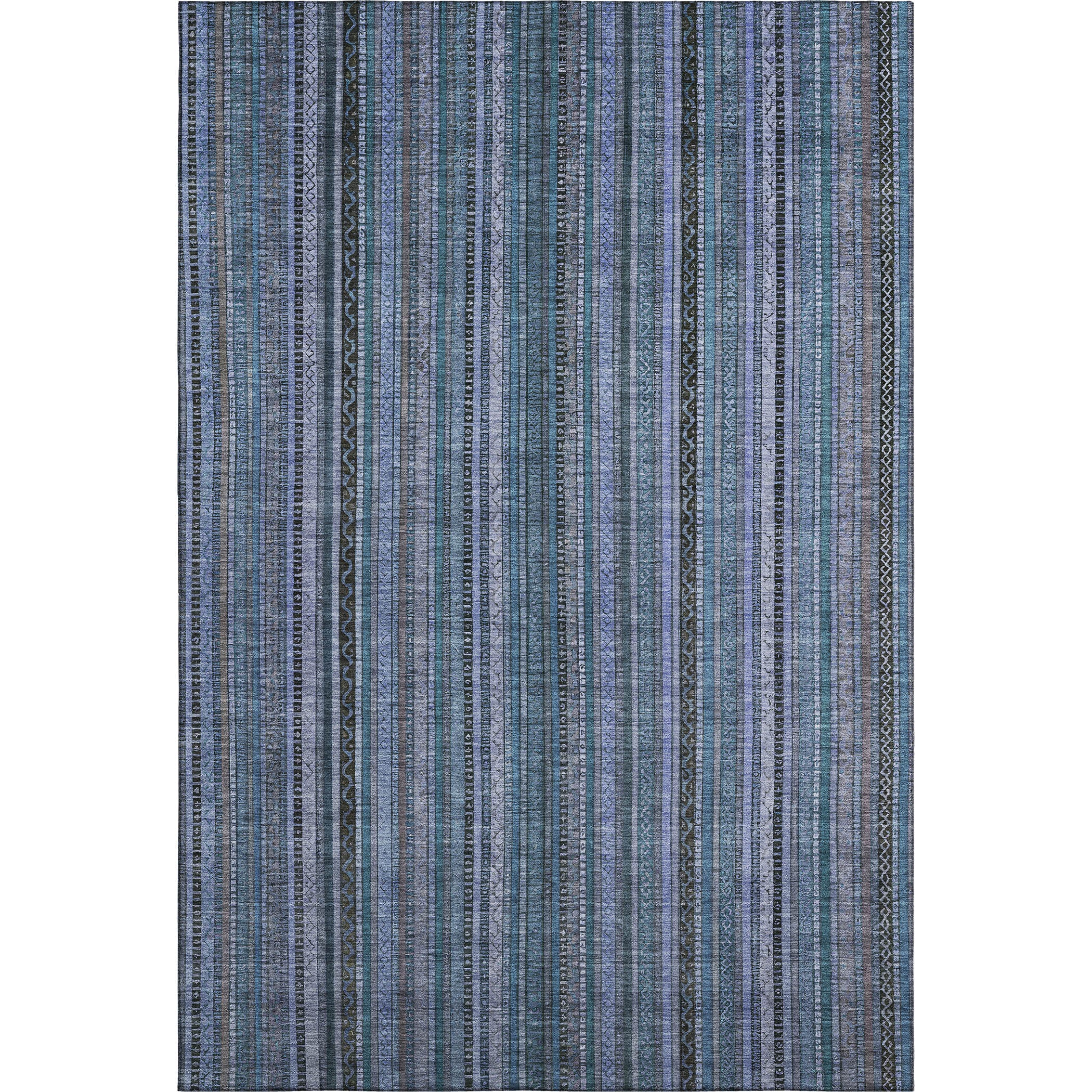 Jaipur Machine Washable Transitional Blue Rug 2'6" x 3'10" #shape_Rectangle