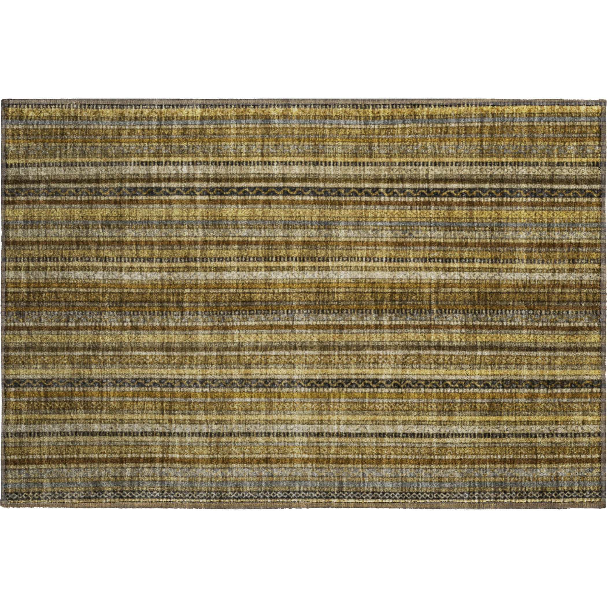 Jaipur Machine Washable Transitional Brown Rug 1'8" x 2'6" #shape_Rectangle