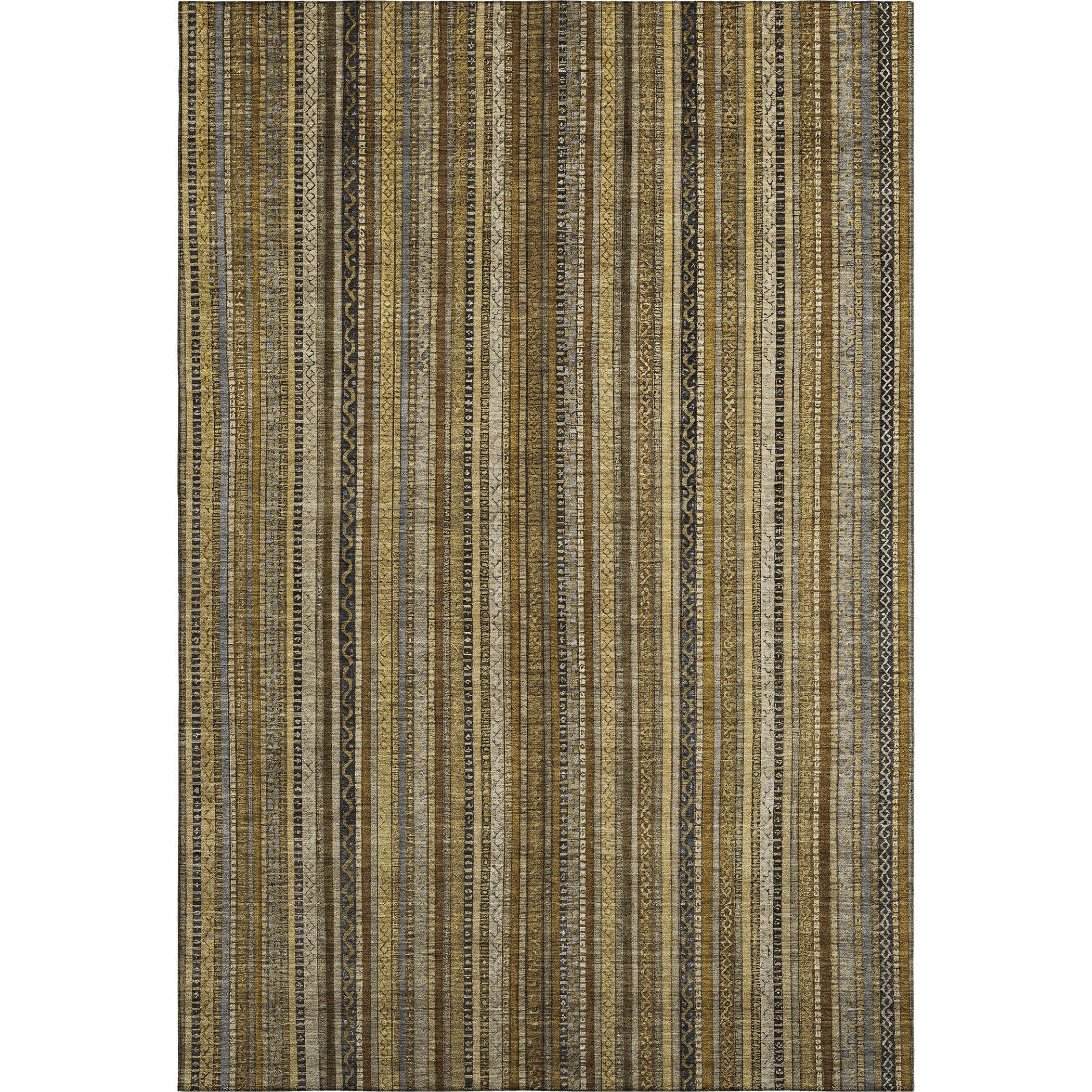 Jaipur Machine Washable Transitional Brown Rug 2'6" x 3'10" #shape_Rectangle