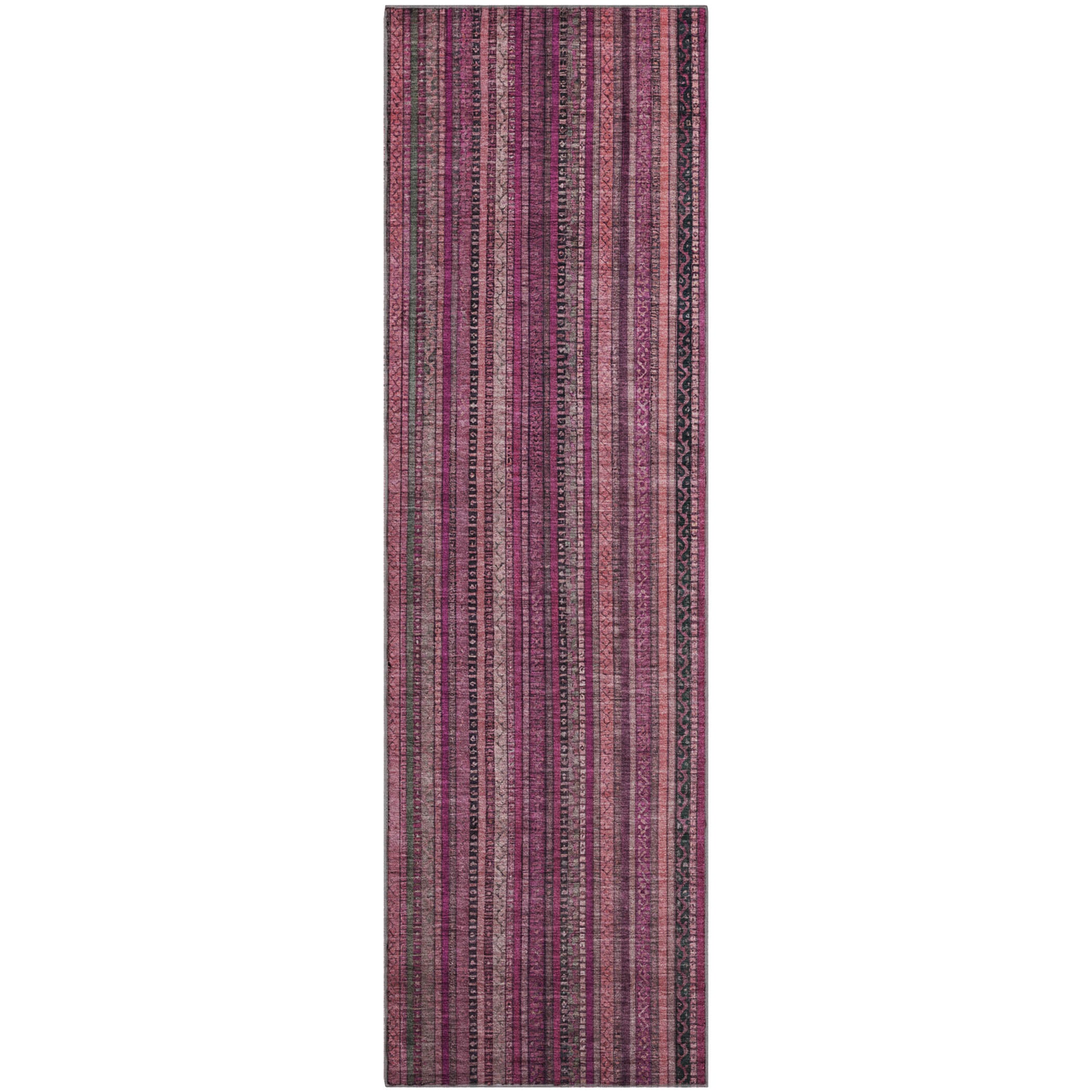 Jaipur Machine Washable Transitional Pink Rug 2'3" x 7'6" #shape_Runner