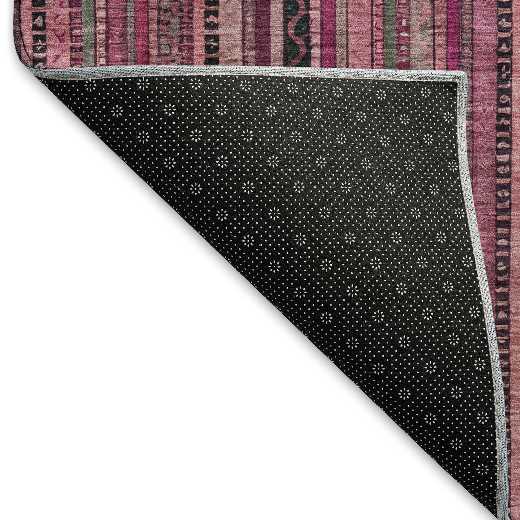 Jaipur Machine Washable Transitional Pink Rug 1'8" x 2'6" #shape_Rectangle