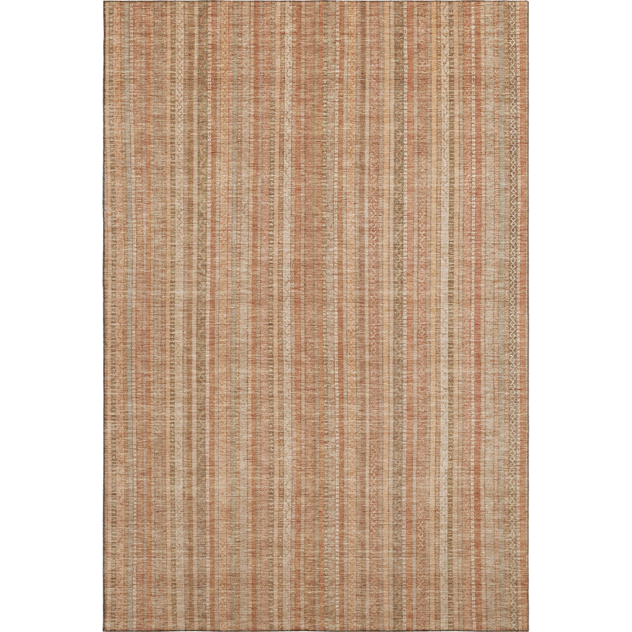 Marrakech Machine Washable Transitional Paprika Orange Rug 2'6" x 3'10" #shape_Rectangle