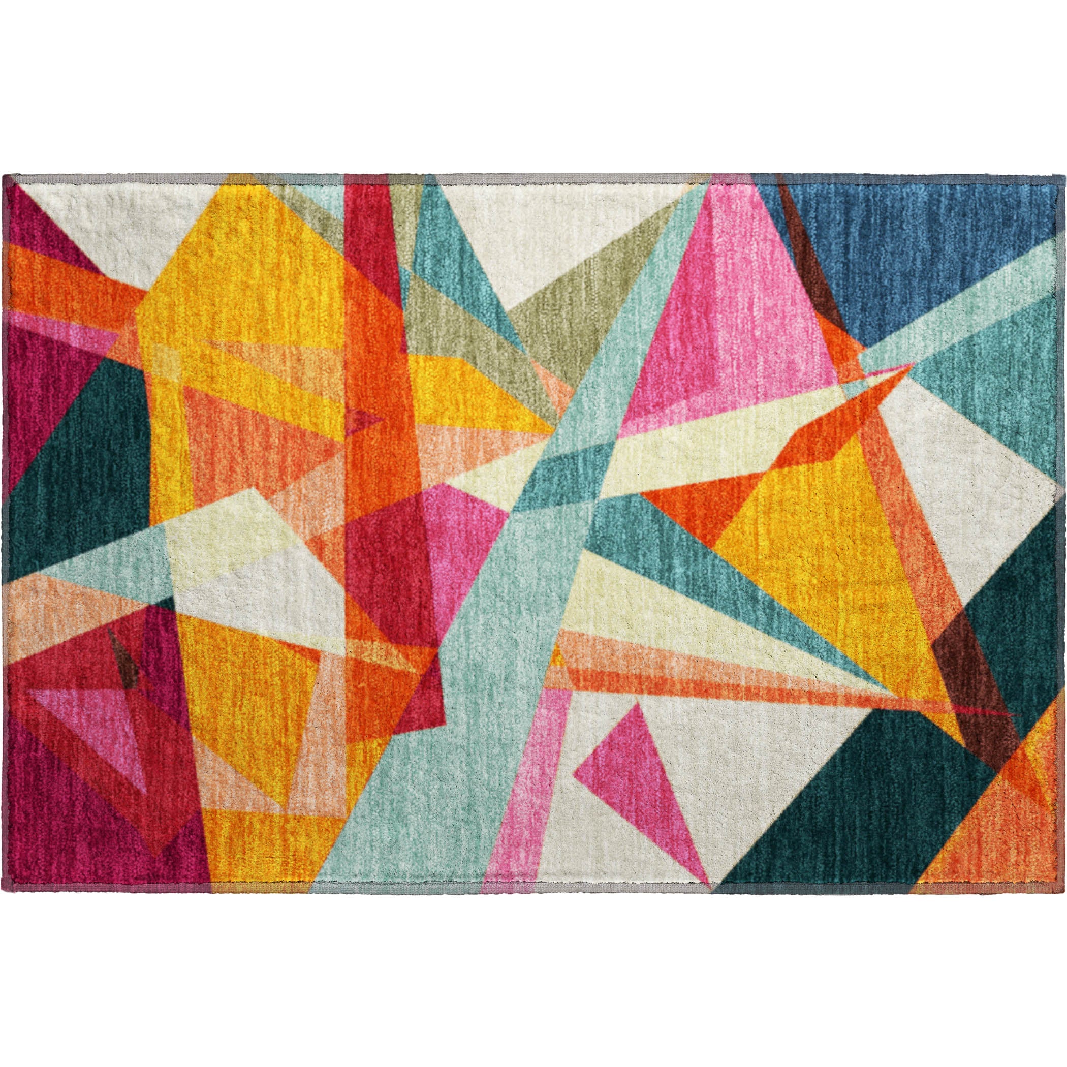 Oslo Machine Washable Transitional Ivory Rug 1'8" x 2'6" #shape_Rectangle