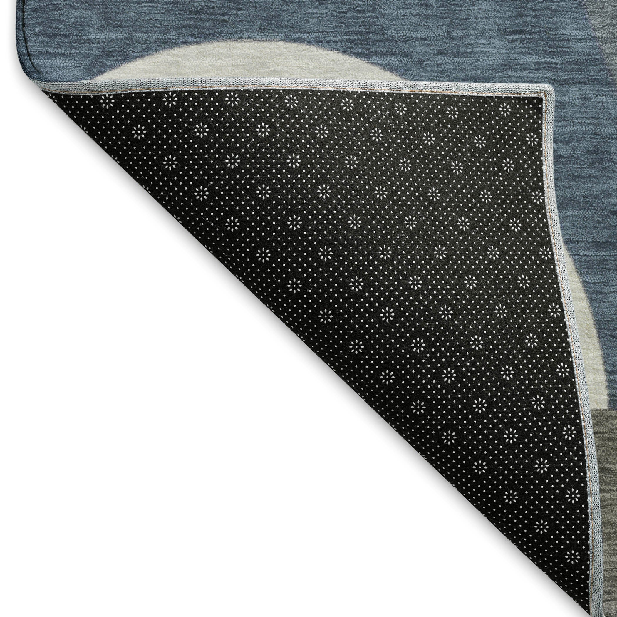 Zanzibar Machine Washable Transitional Gray Rug 1'8" x 2'6" #shape_Rectangle