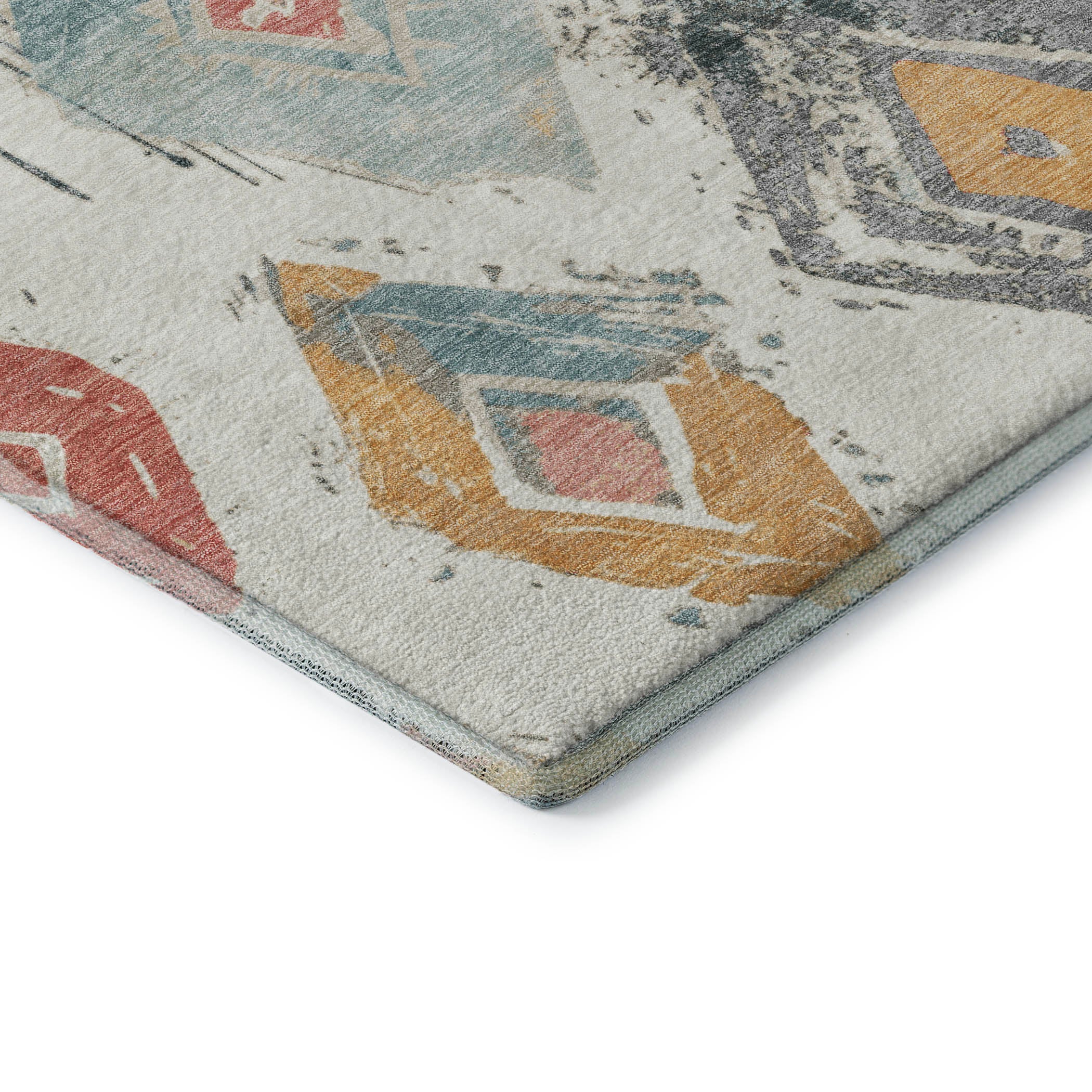 Montevideo Machine Washable Transitional Ivory Rug 1'8" x 2'6" #shape_Rectangle
