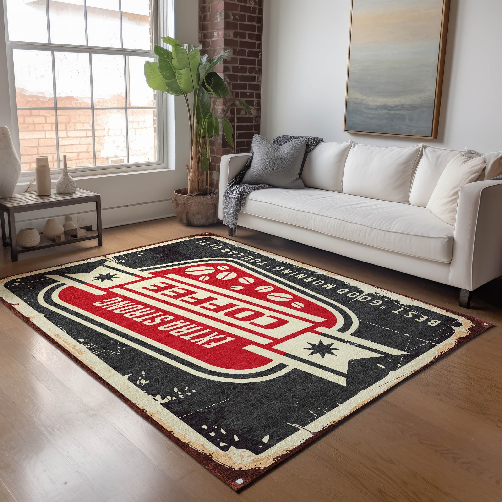 Sarajevo Machine Washable Kitchen Midnight Black Rug 2'6" x 3'10" #shape_Rectangle