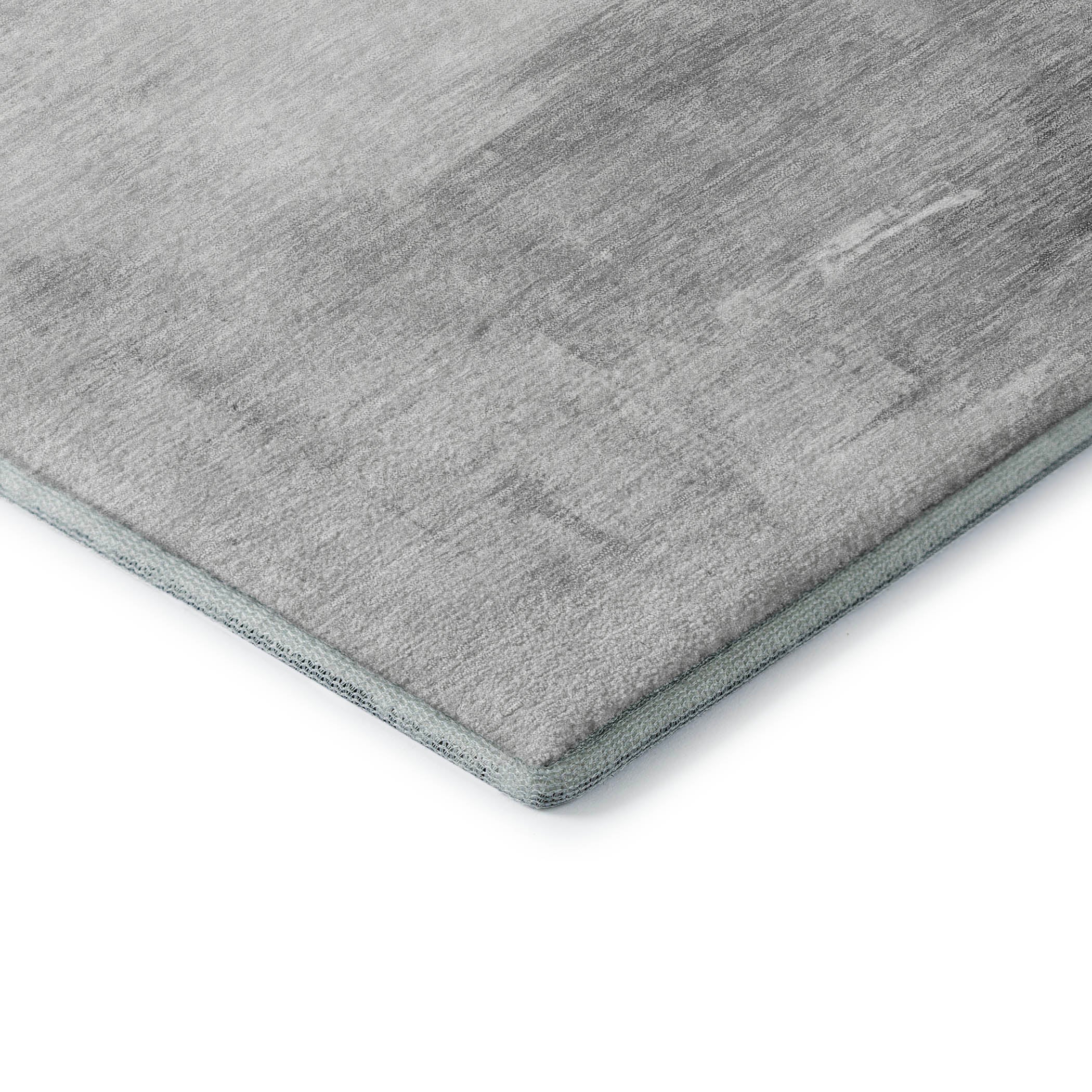 Oslo Machine Washable Transitional Gray Rug 1'8" x 2'6" #shape_Rectangle