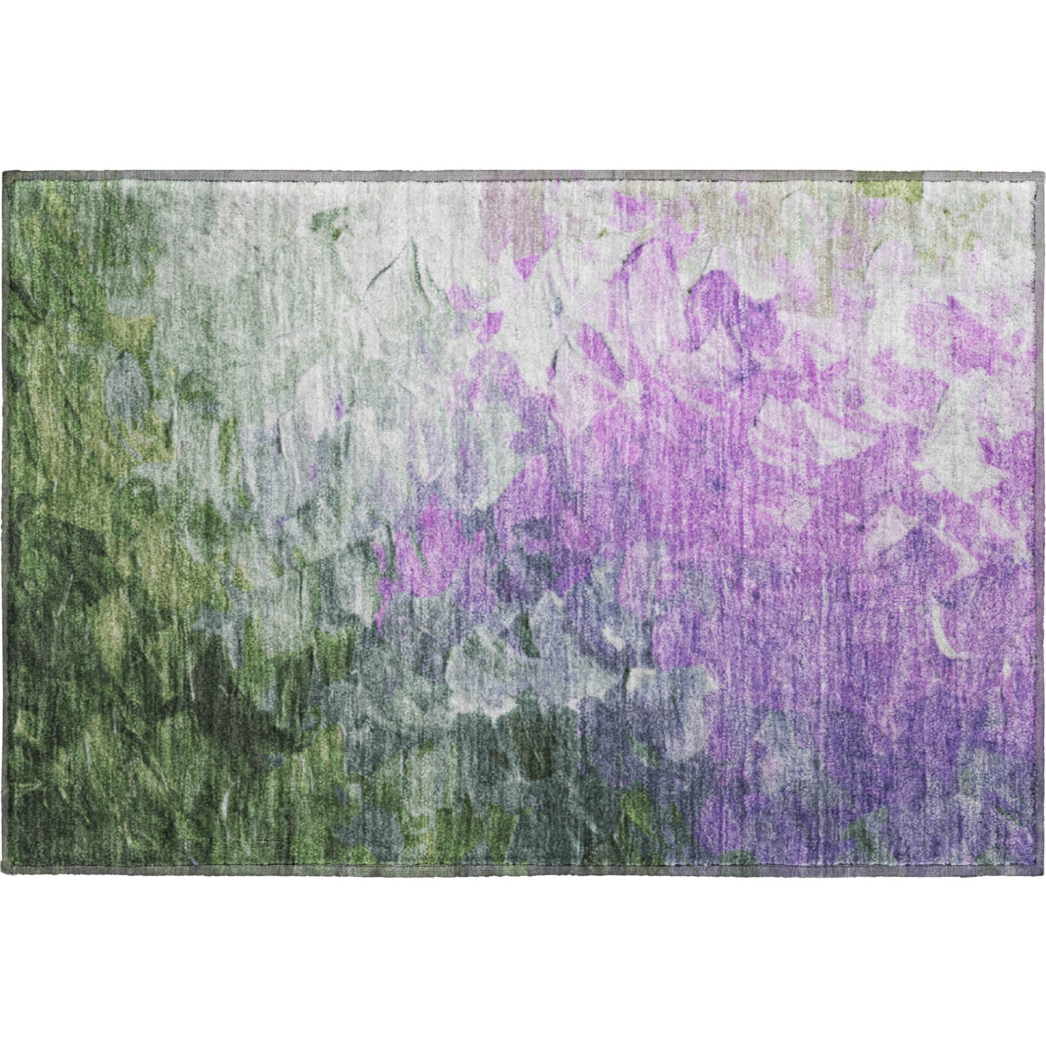 Lima Machine Washable Transitional Purple Rug 1'8" x 2'6" #shape_Rectangle