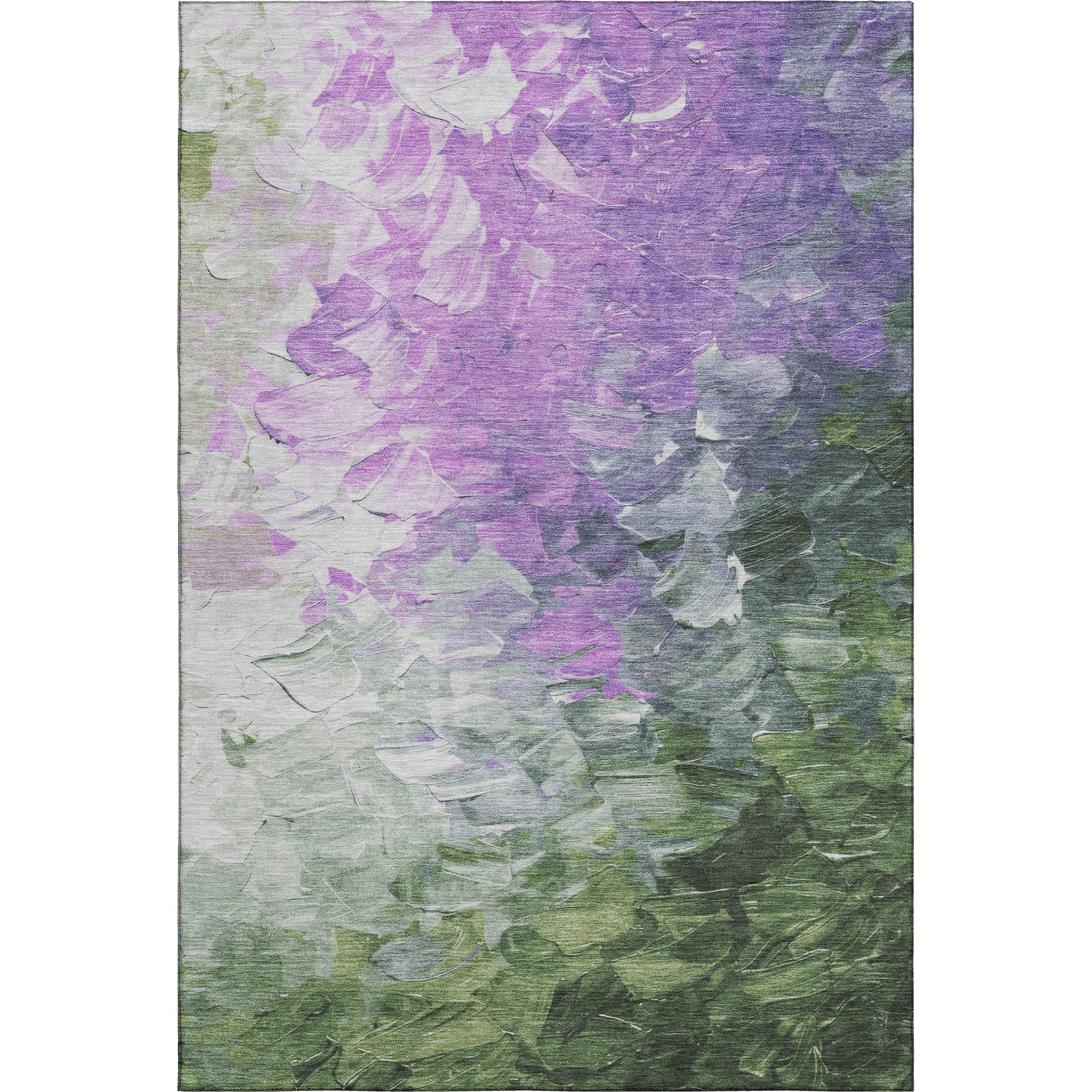 Lima Machine Washable Transitional Purple Rug 2'6" x 3'10" #shape_Rectangle