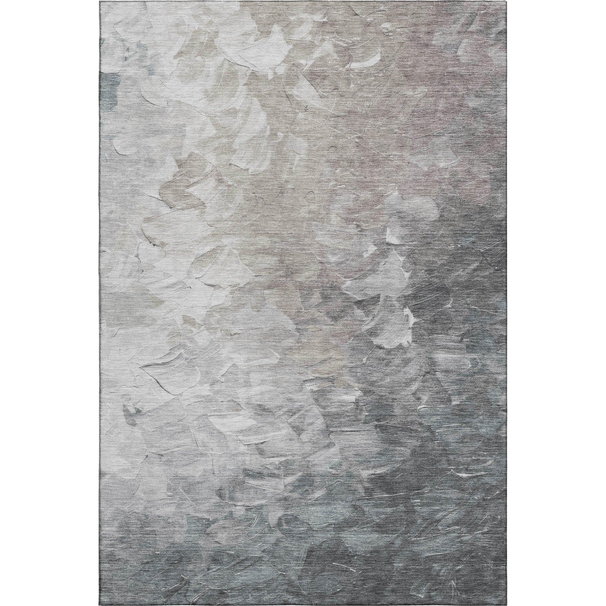 Lima Machine Washable Transitional Taupe Brown Rug 2'6" x 3'10" #shape_Rectangle