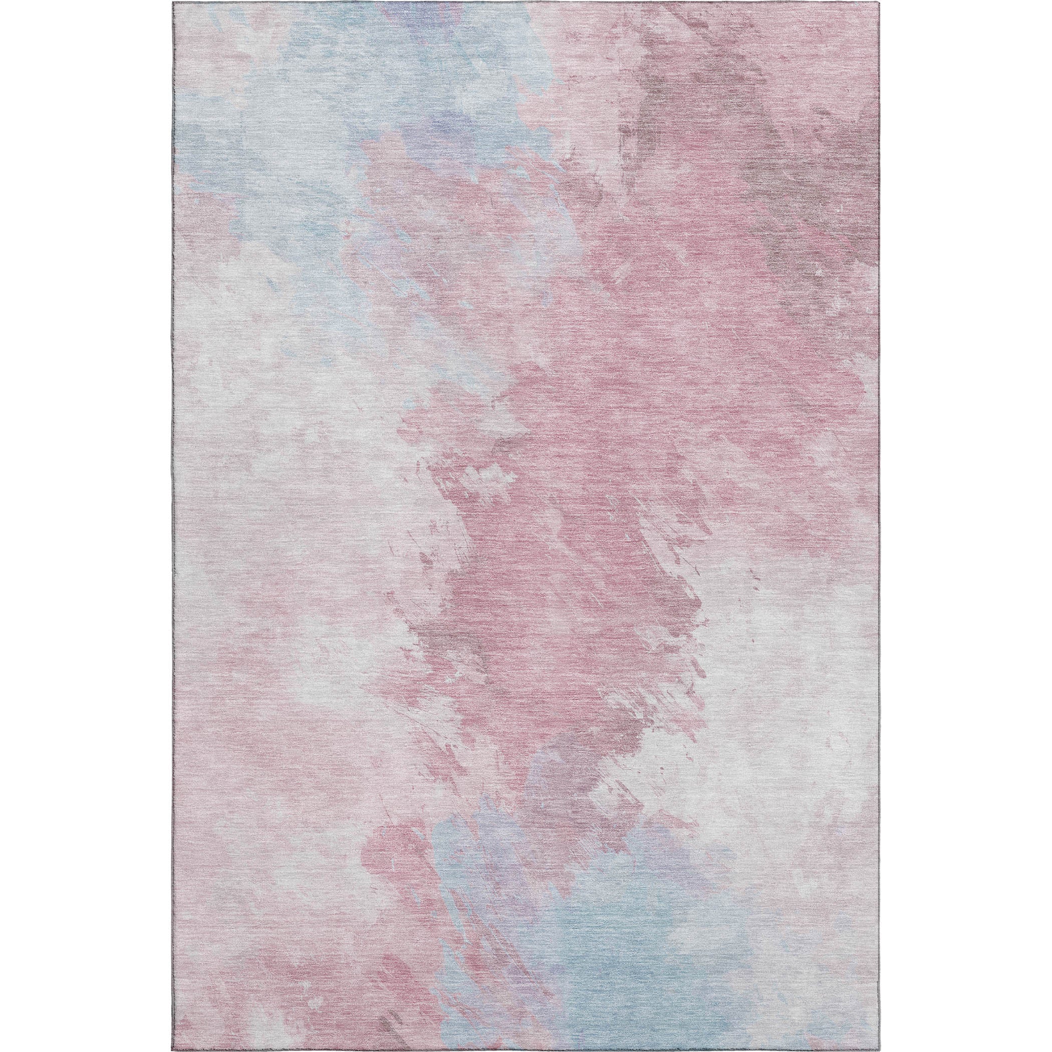Athens Machine Washable Transitional Blush Pink Rug 2'6" x 3'10" #shape_Rectangle