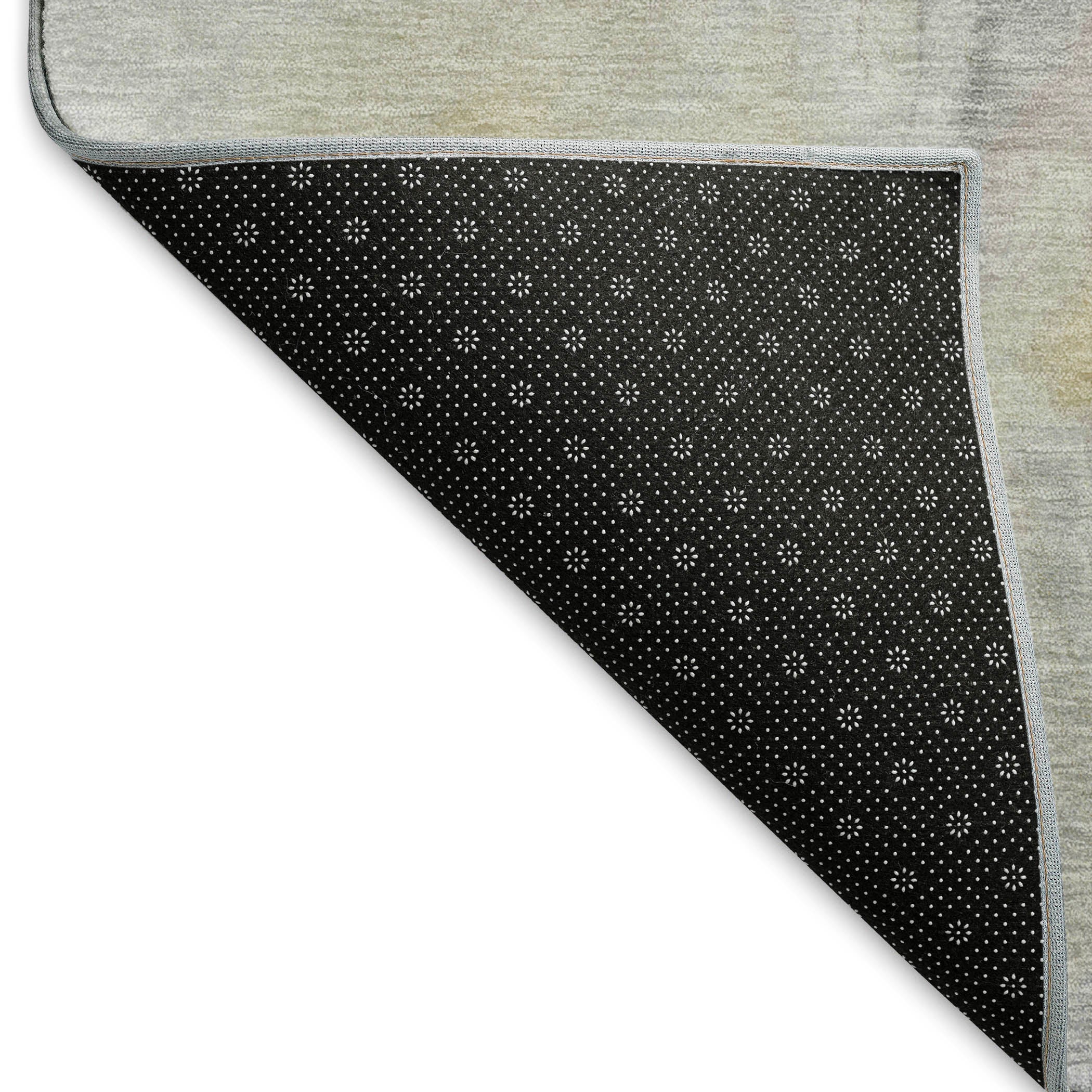 Oslo Machine Washable Transitional Gold Rug 1'8" x 2'6" #shape_Rectangle