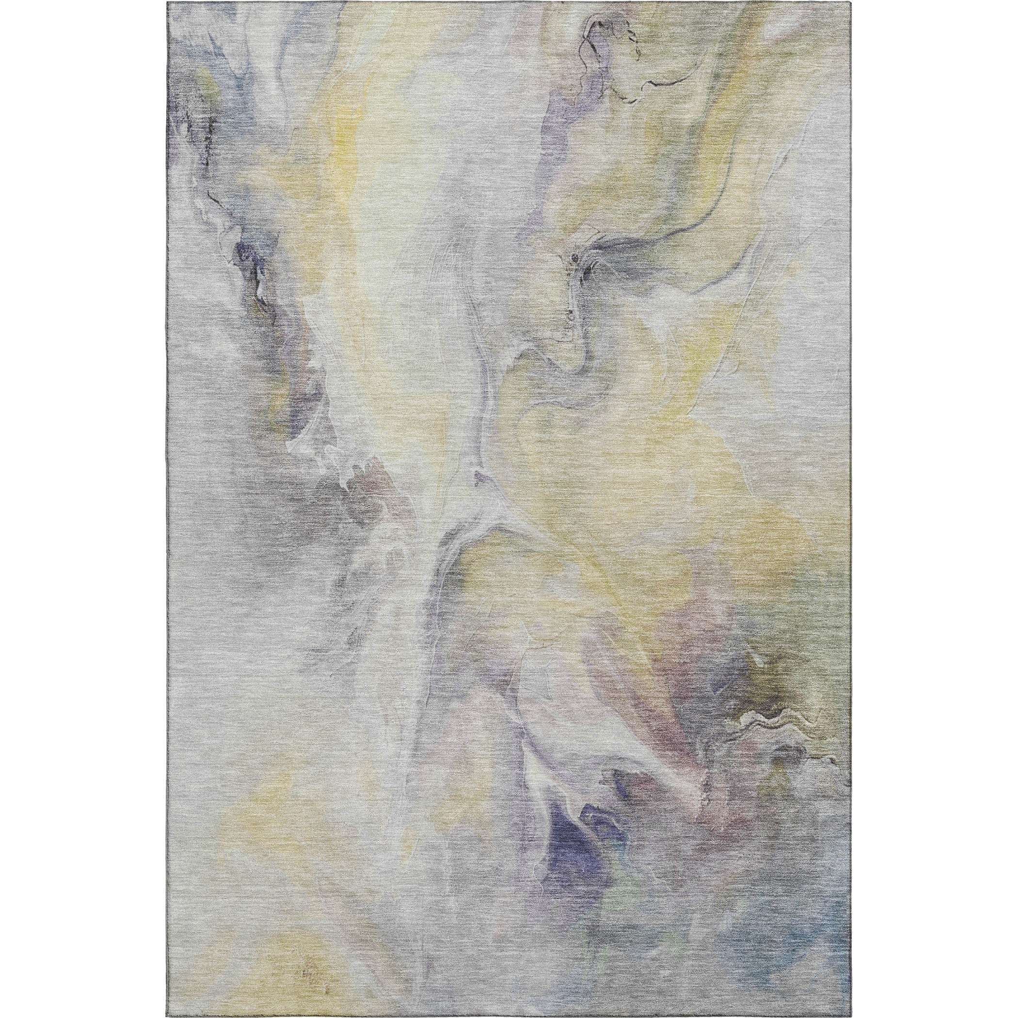 Oslo Machine Washable Transitional Gold Rug 2'6" x 3'10" #shape_Rectangle