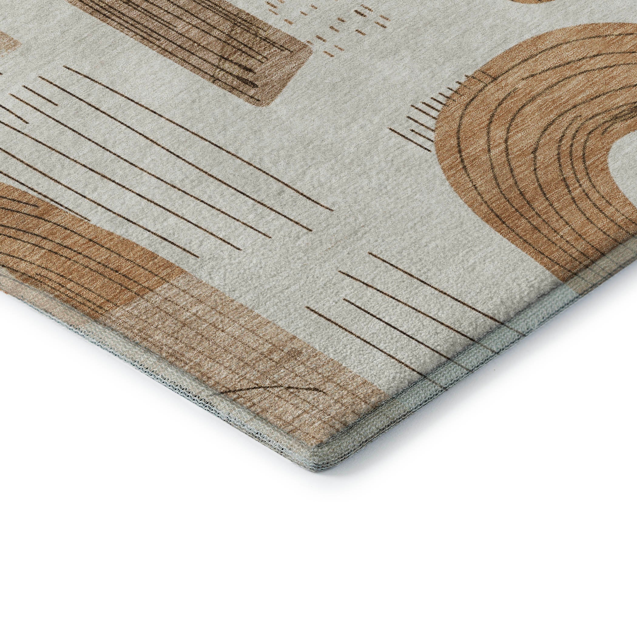 Sarajevo Machine Washable Transitional Ivory Rug 1'8" x 2'6" #shape_Rectangle