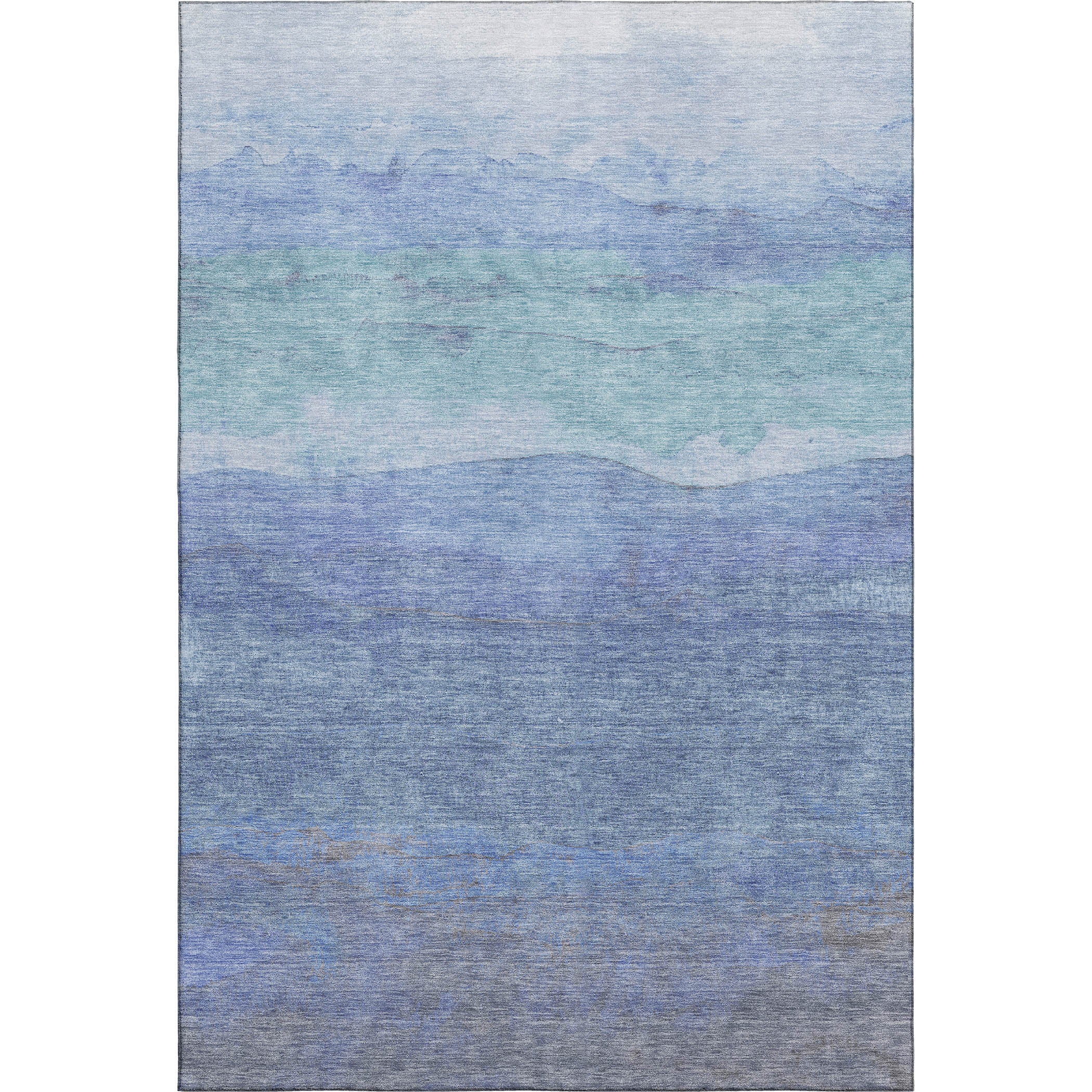 Jaipur Machine Washable Transitional Blue Rug 2'6" x 3'10" #shape_Rectangle