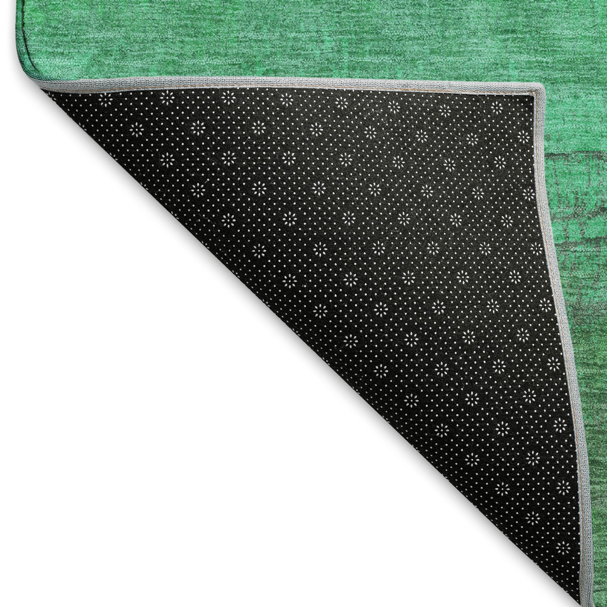Jaipur Machine Washable Transitional Green Rug 1'8" x 2'6" #shape_Rectangle