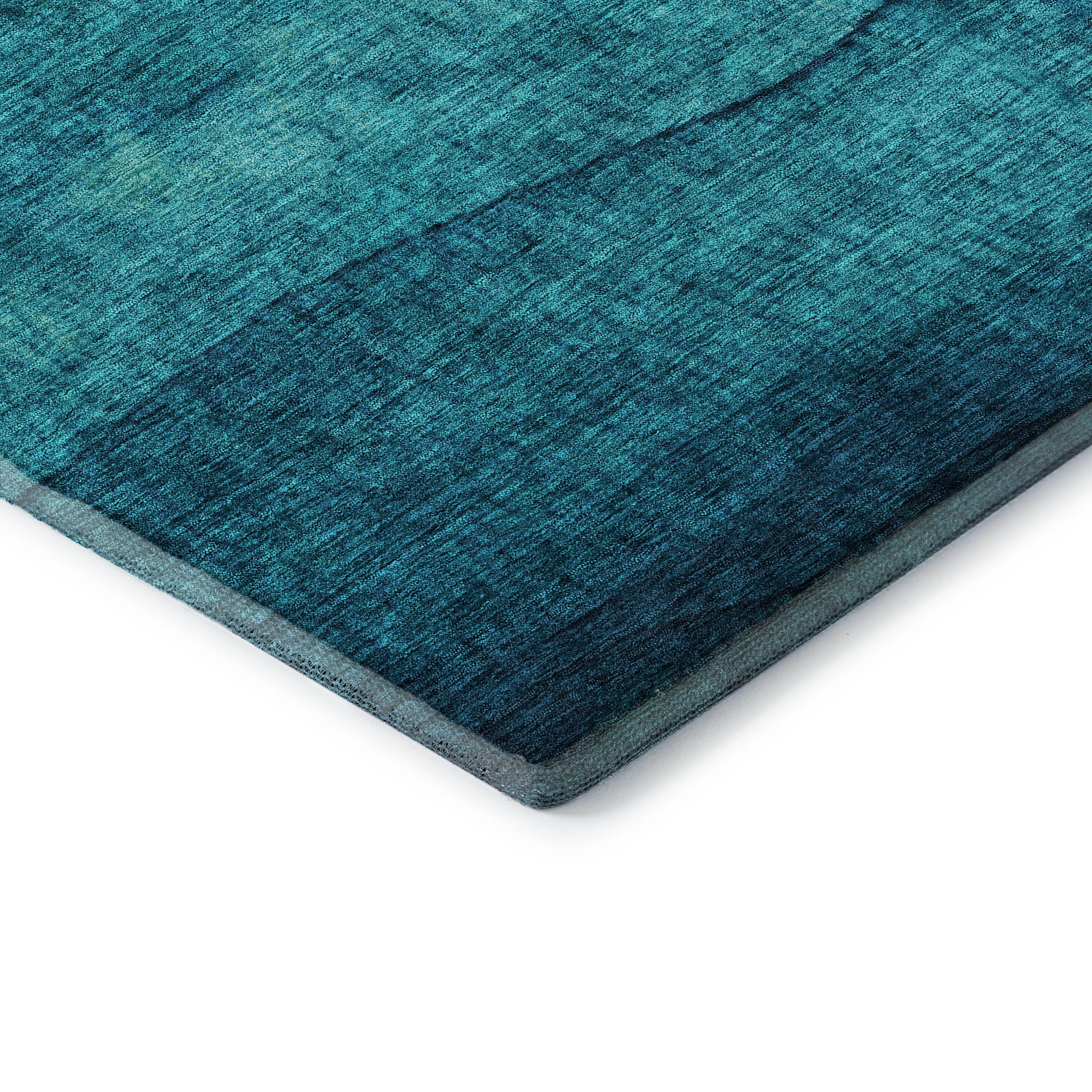Jaipur Machine Washable Transitional Teal Rug 1'8" x 2'6" #shape_Rectangle