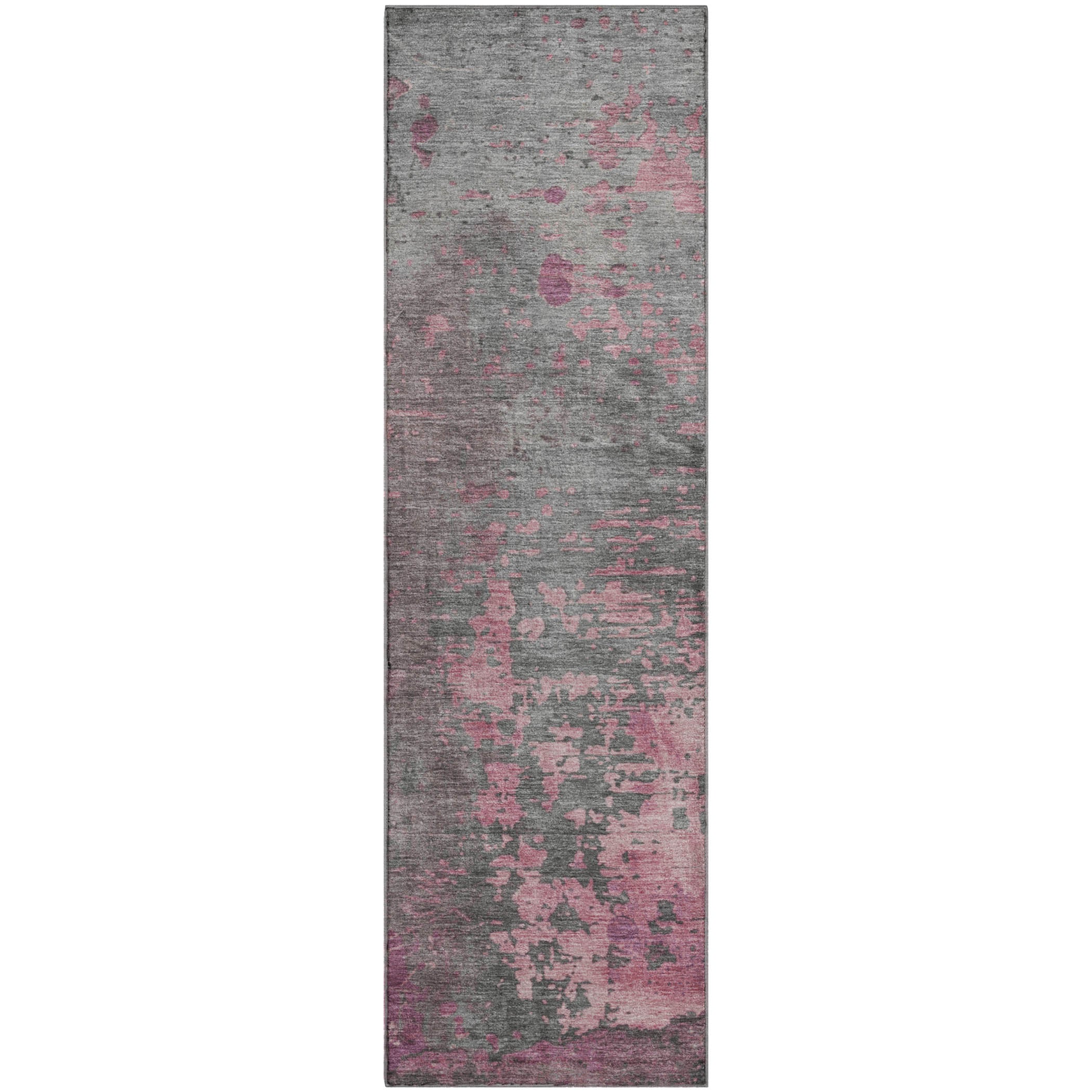 Chiang Mai Machine Washable Transitional Blush Pink Rug 2'3" x 7'6" #shape_Runner