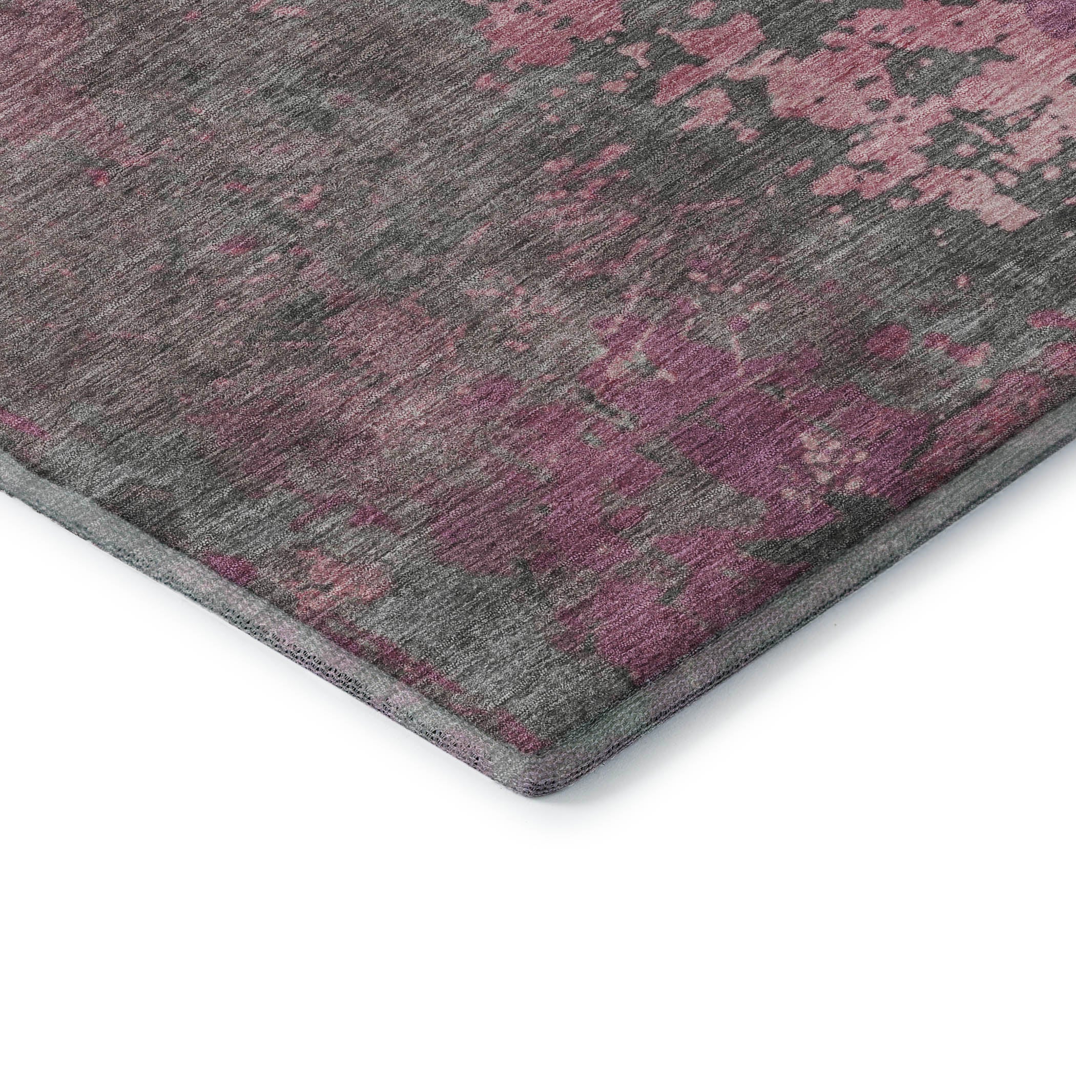 Chiang Mai Machine Washable Transitional Blush Pink Rug 1'8" x 2'6" #shape_Rectangle