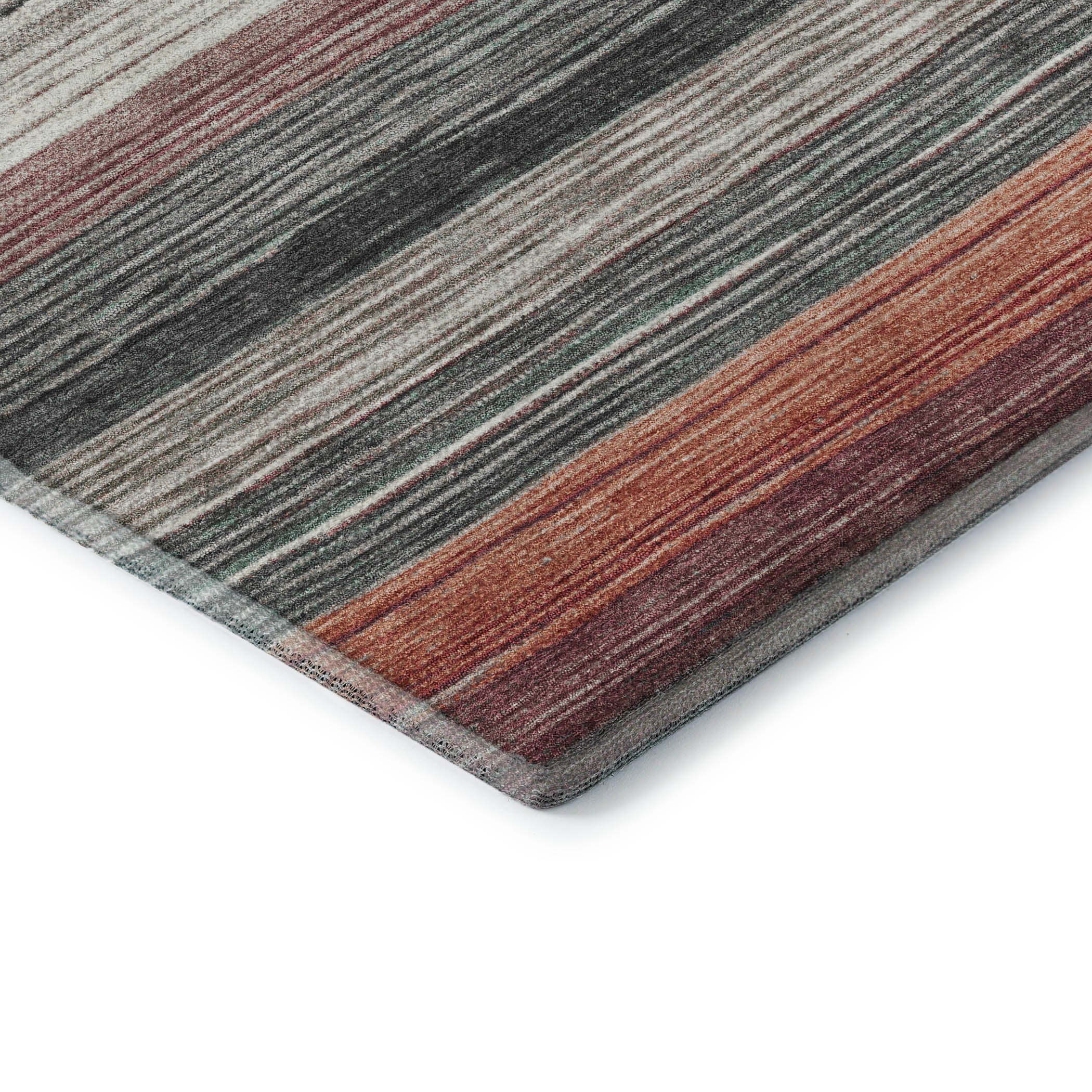 Baku Machine Washable Transitional Seafoam Blue Rug 1'8" x 2'6" #shape_Rectangle
