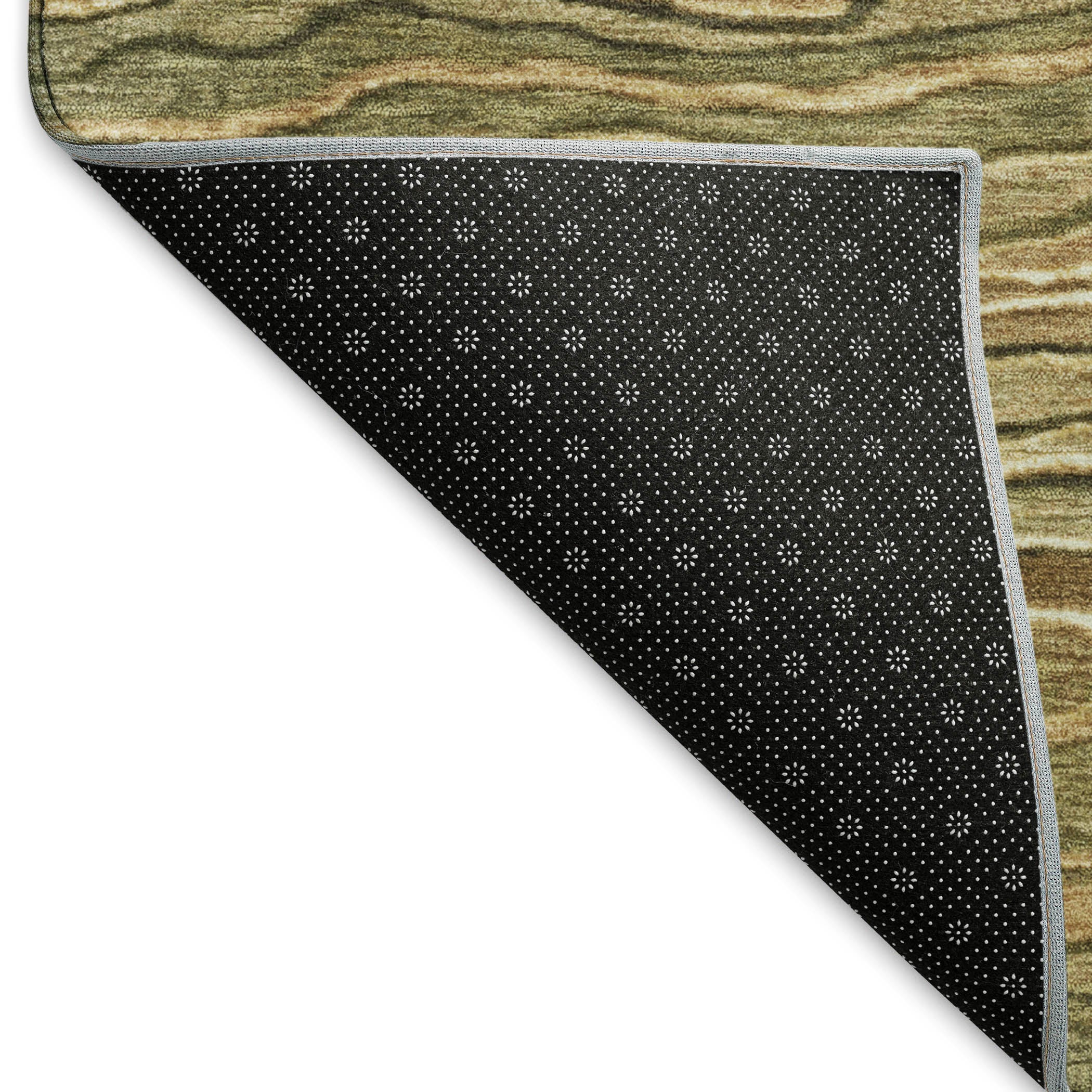 Lisbon Machine Washable Transitional Fern Green Rug 1'8" x 2'6" #shape_Rectangle