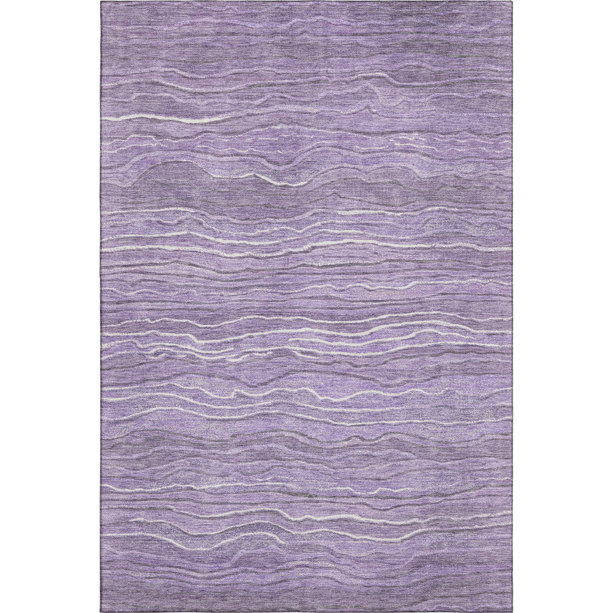 Lisbon Machine Washable Transitional Purple Rug 2'6" x 3'10" #shape_Rectangle