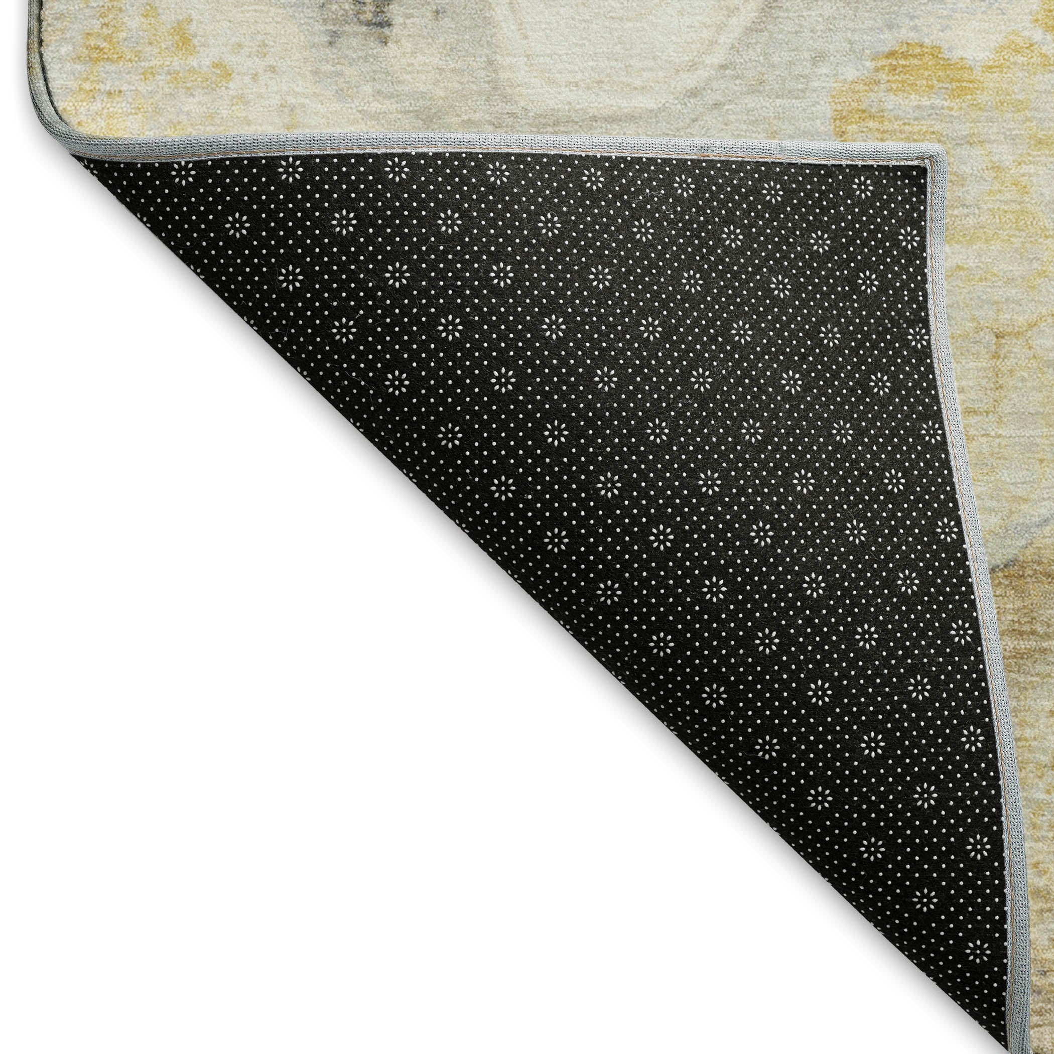 Reykjavik Machine Washable Transitional Gold Rug 1'8" x 2'6" #shape_Rectangle