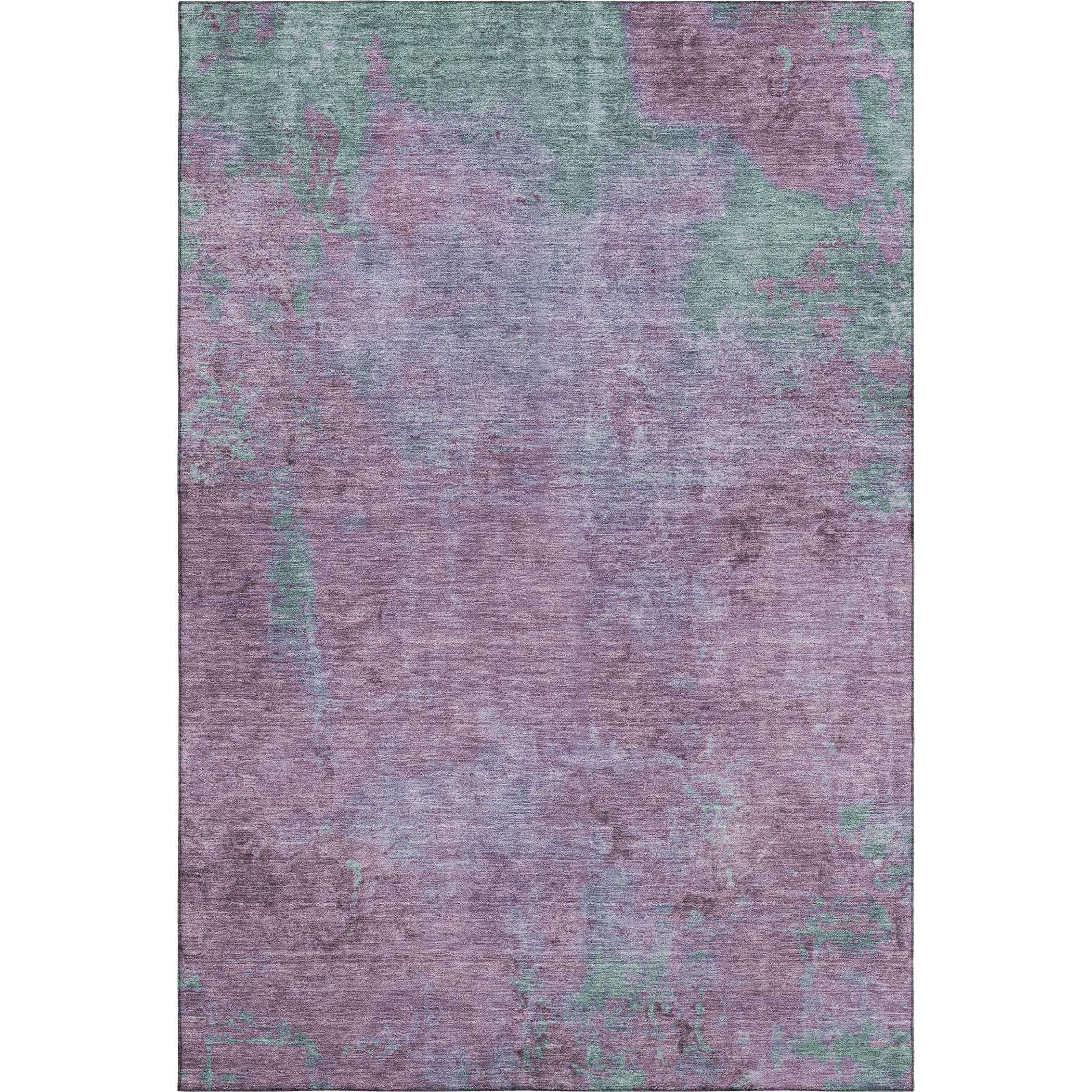 Seoul Machine Washable Transitional Lavender Purple Rug 2'6" x 3'10" #shape_Rectangle