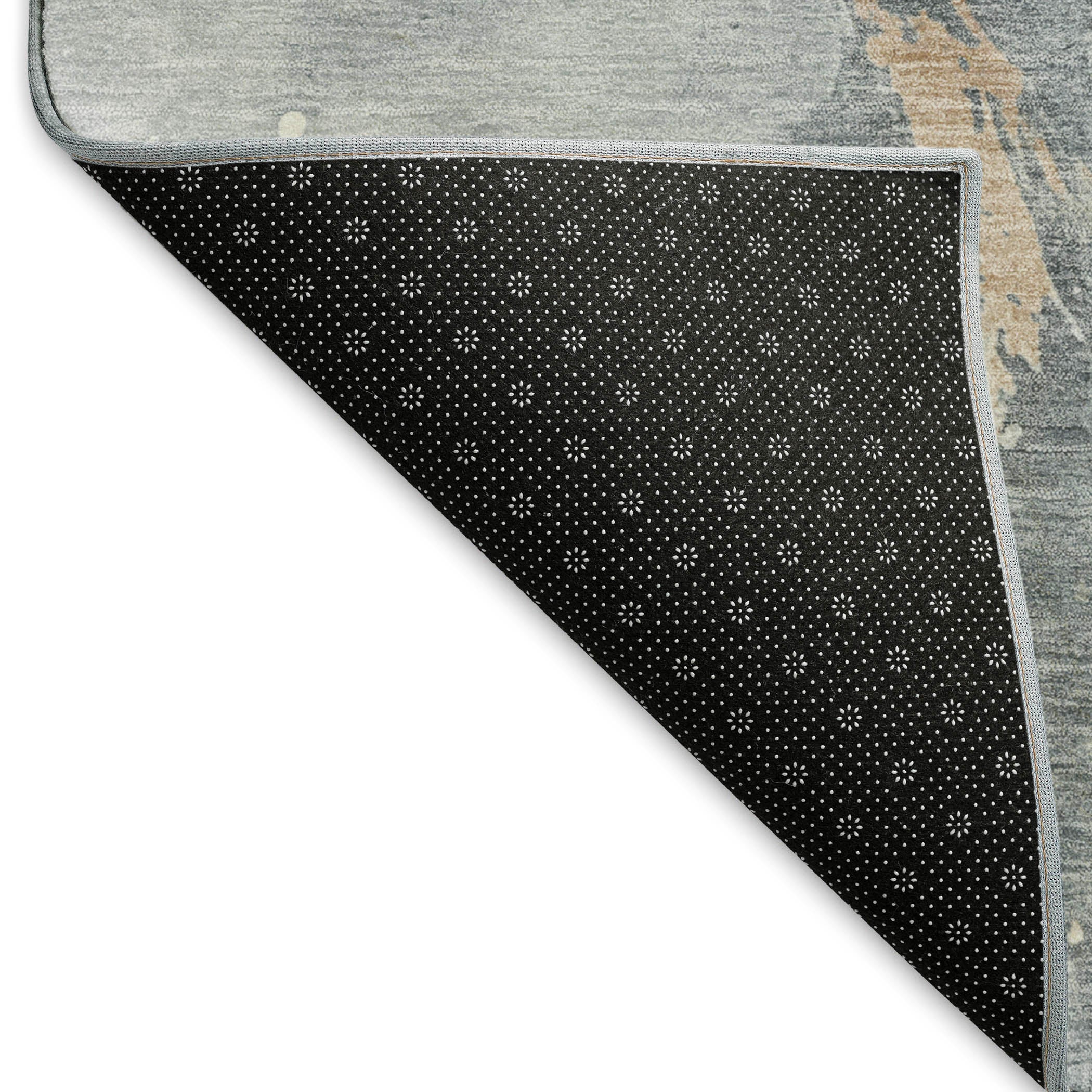 Reykjavik Machine Washable Transitional Gray Rug 1'8" x 2'6" #shape_Rectangle