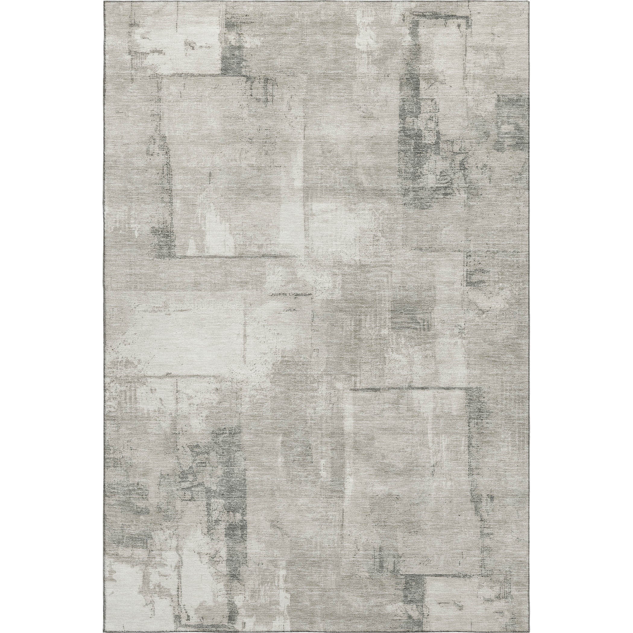 Athens Machine Washable Transitional Beige Brown Rug 2'6" x 3'10" #shape_Rectangle