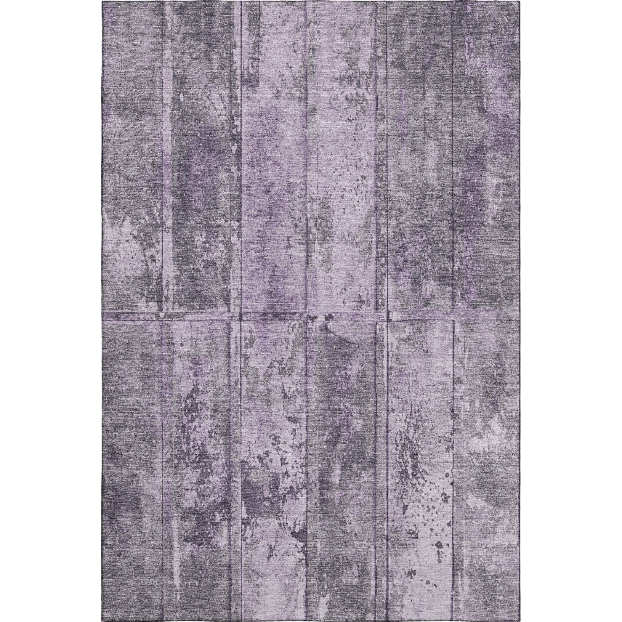 Athens Machine Washable Transitional Purple Rug 2'6" x 3'10" #shape_Rectangle