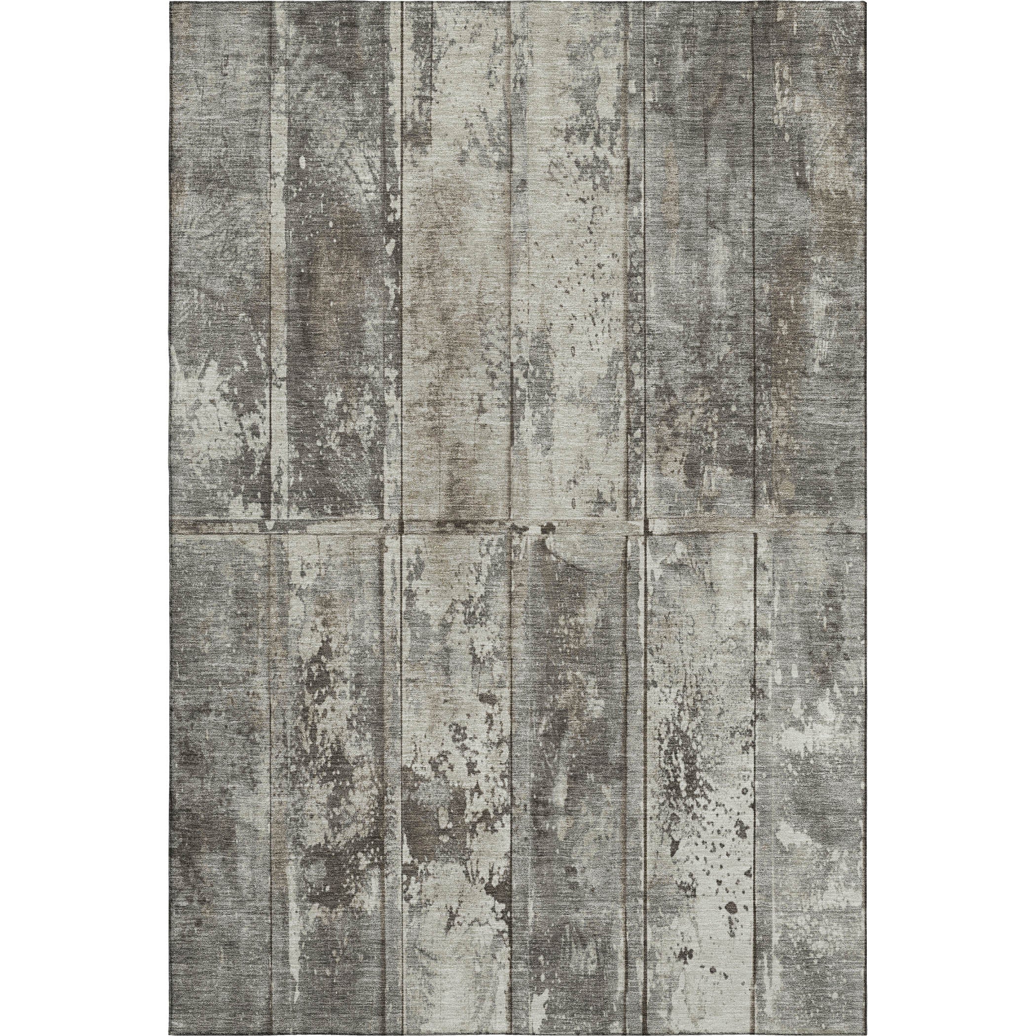 Athens Machine Washable Transitional Taupe Brown Rug 2'6" x 3'10" #shape_Rectangle