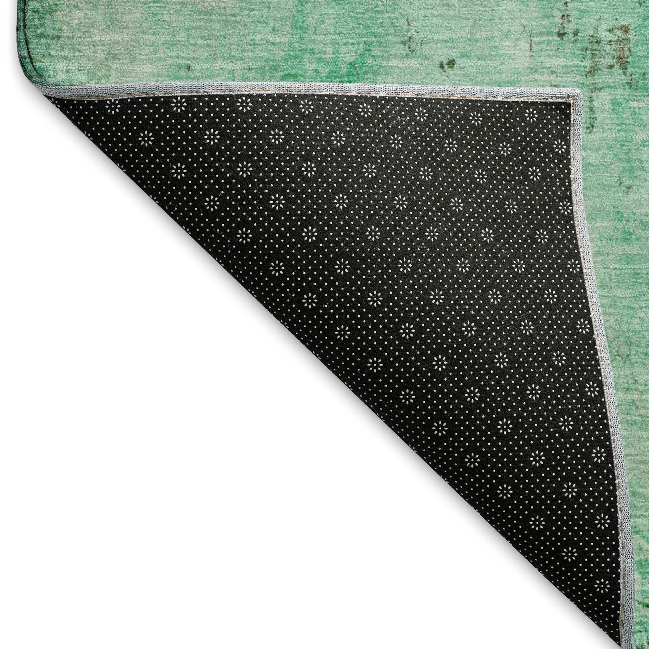 Jaipur Machine Washable Transitional Green Rug 1'8" x 2'6" #shape_Rectangle
