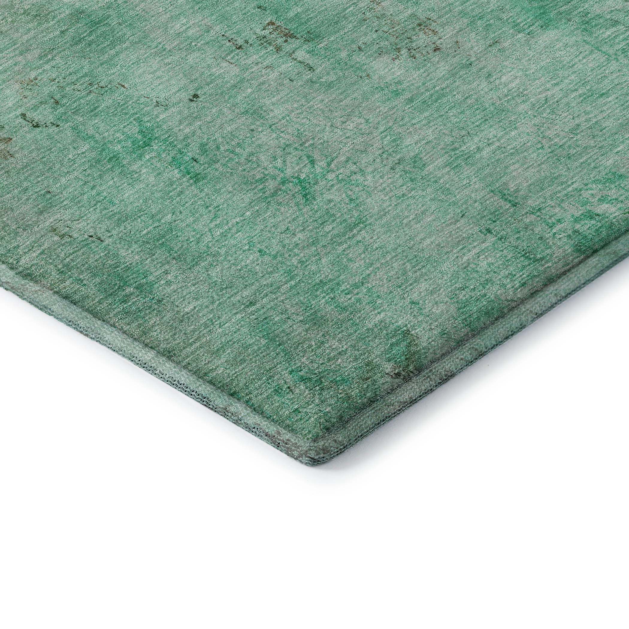 Jaipur Machine Washable Transitional Green Rug 1'8" x 2'6" #shape_Rectangle