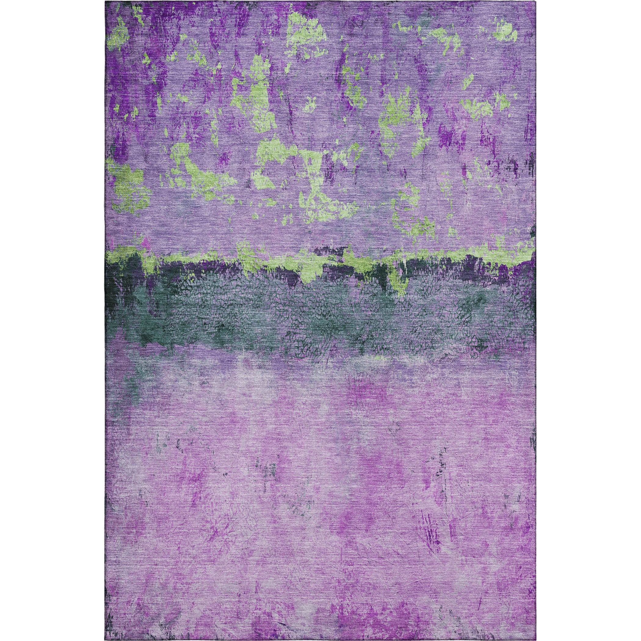 Jaipur Machine Washable Transitional Purple Rug 2'6" x 3'10" #shape_Rectangle