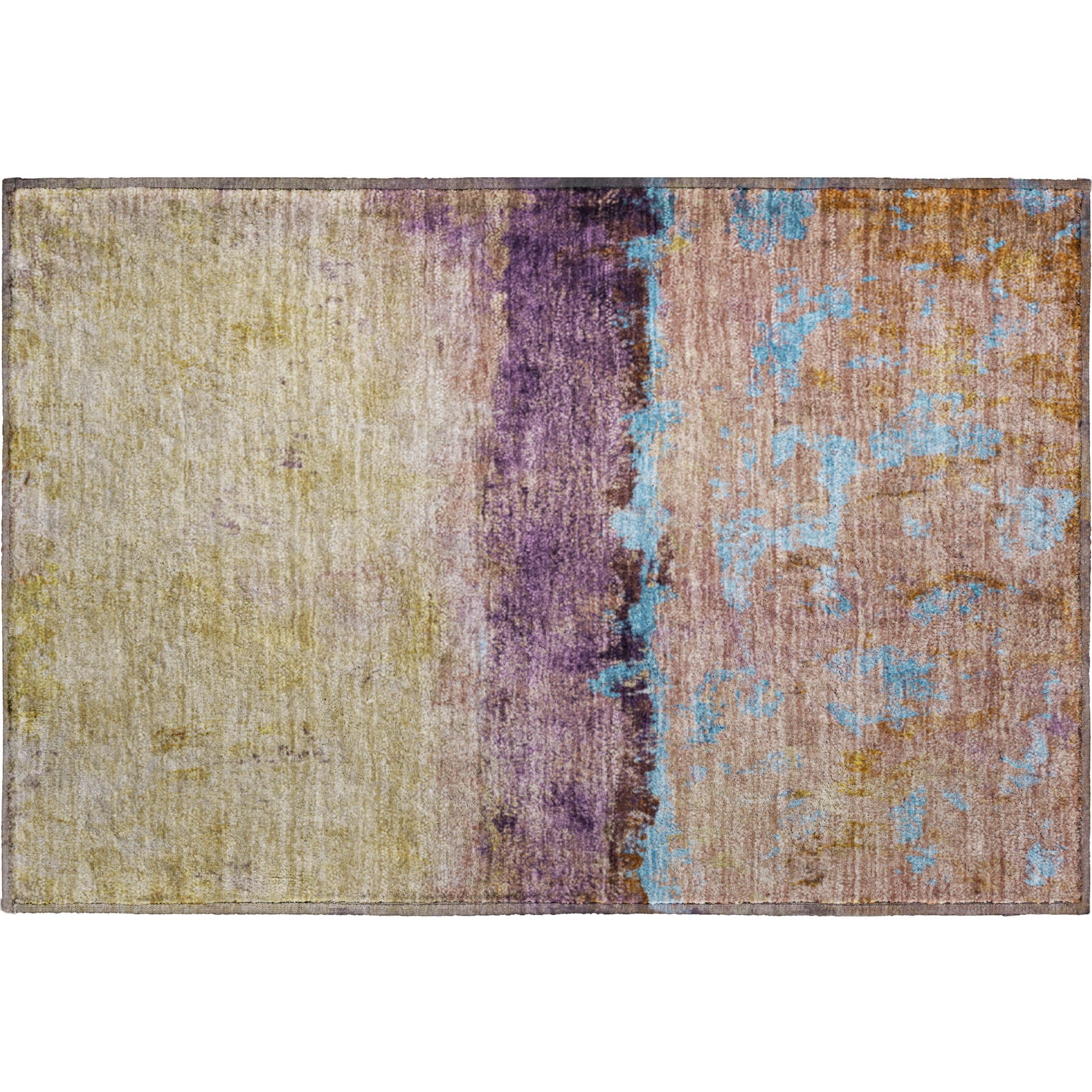 Jaipur Machine Washable Transitional Salmon Orange Rug 1'8" x 2'6" #shape_Rectangle