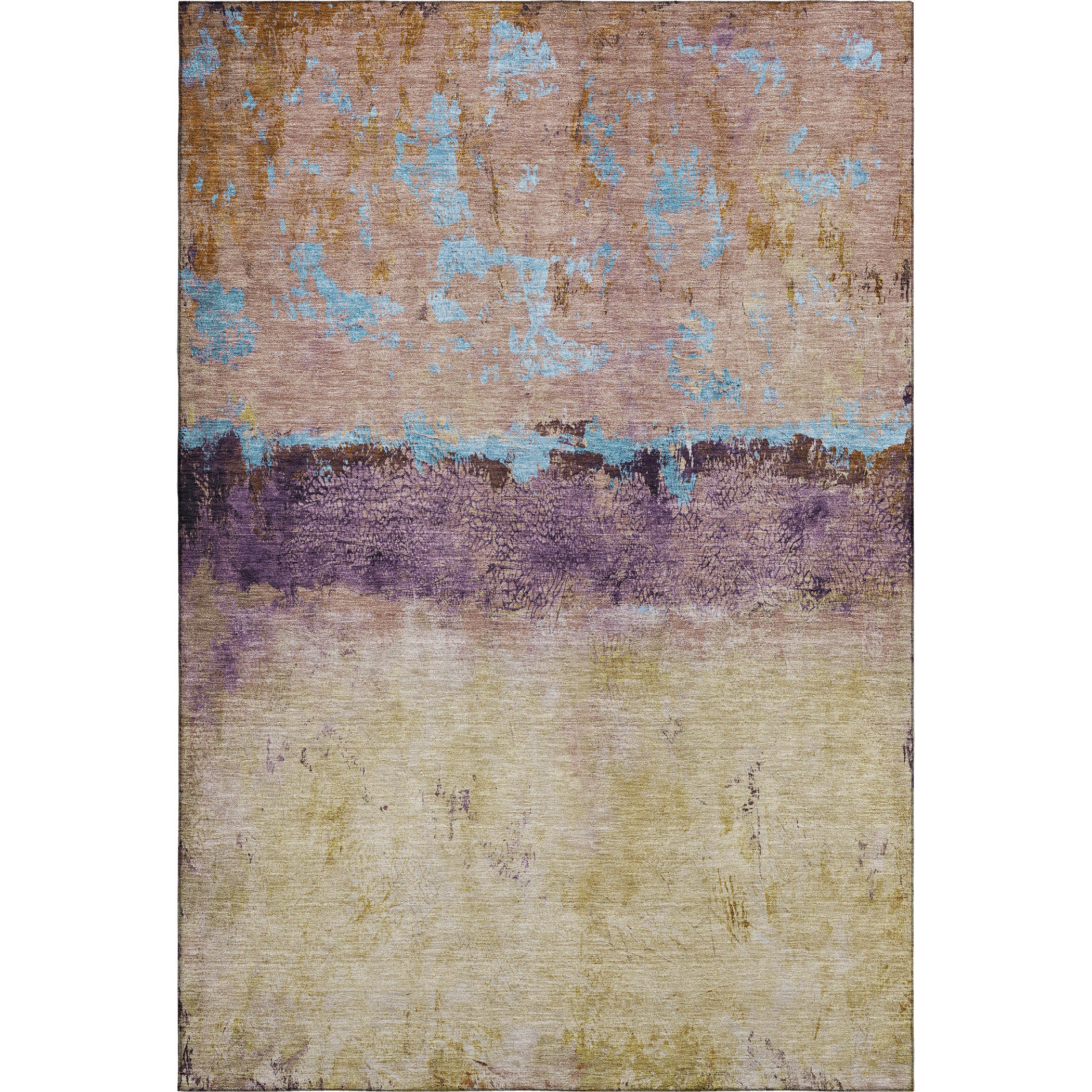 Jaipur Machine Washable Transitional Salmon Orange Rug 2'6" x 3'10" #shape_Rectangle