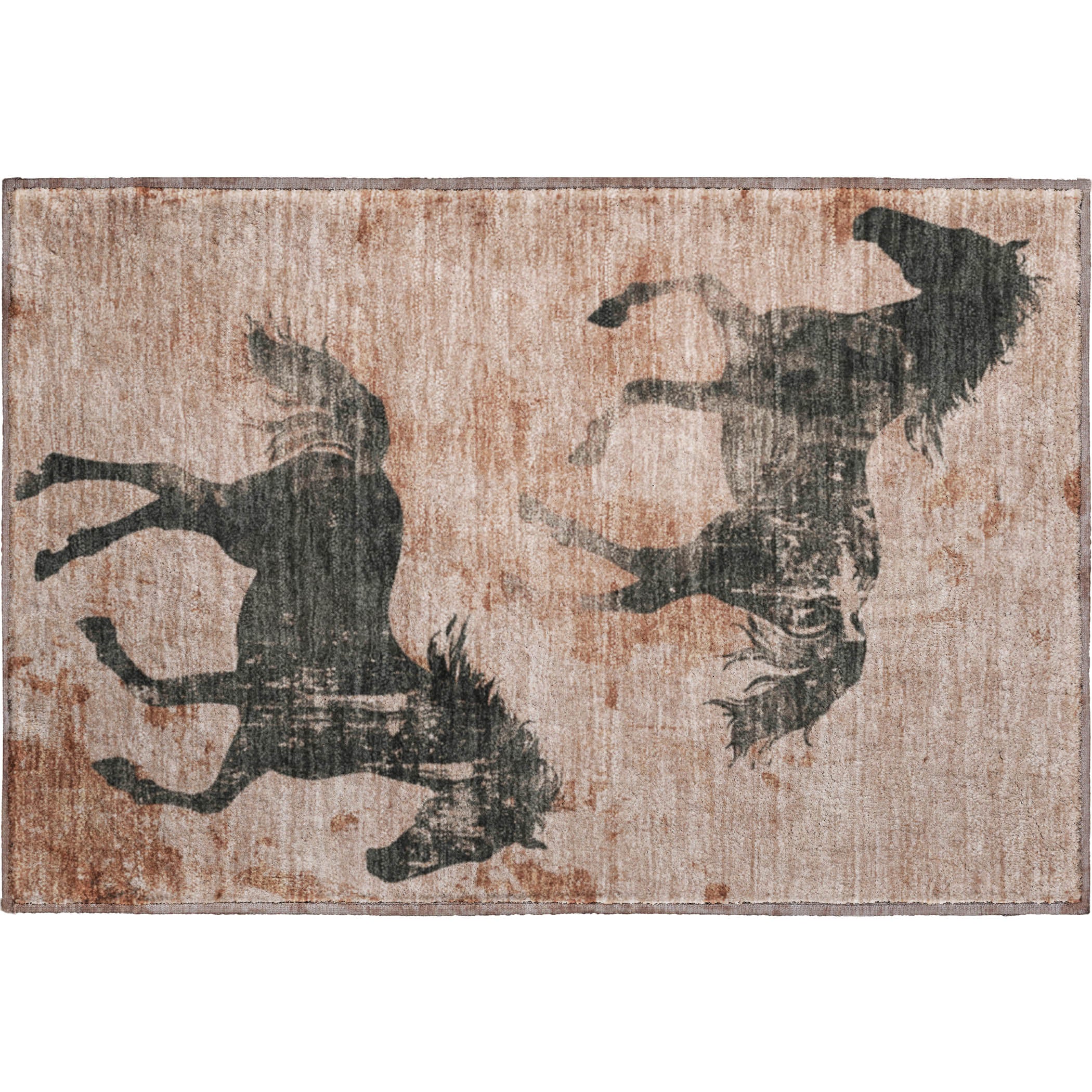Lucerne Machine Washable Transitional Paprika Orange Rug 1'8" x 2'6" #shape_Rectangle