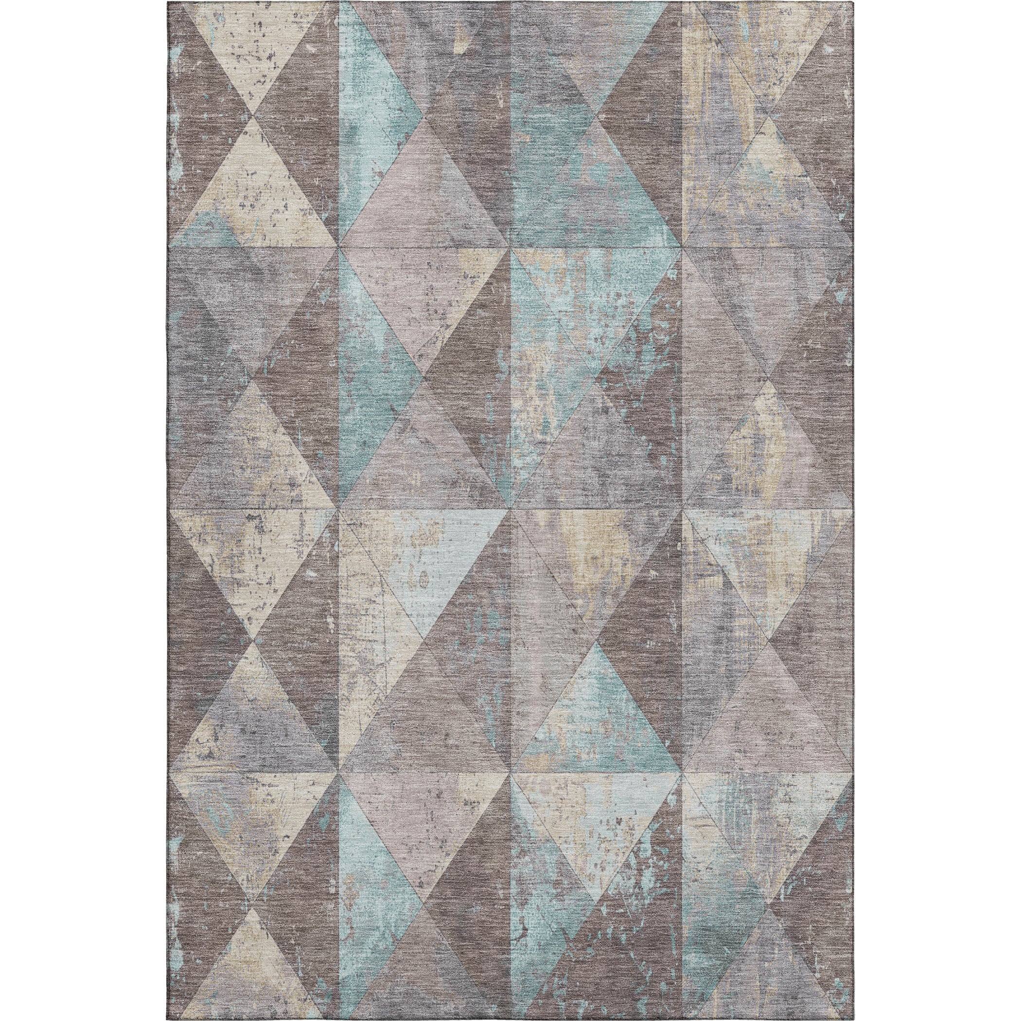 Havana Machine Washable Transitional Mocha Brown Rug 2'6" x 3'10" #shape_Rectangle